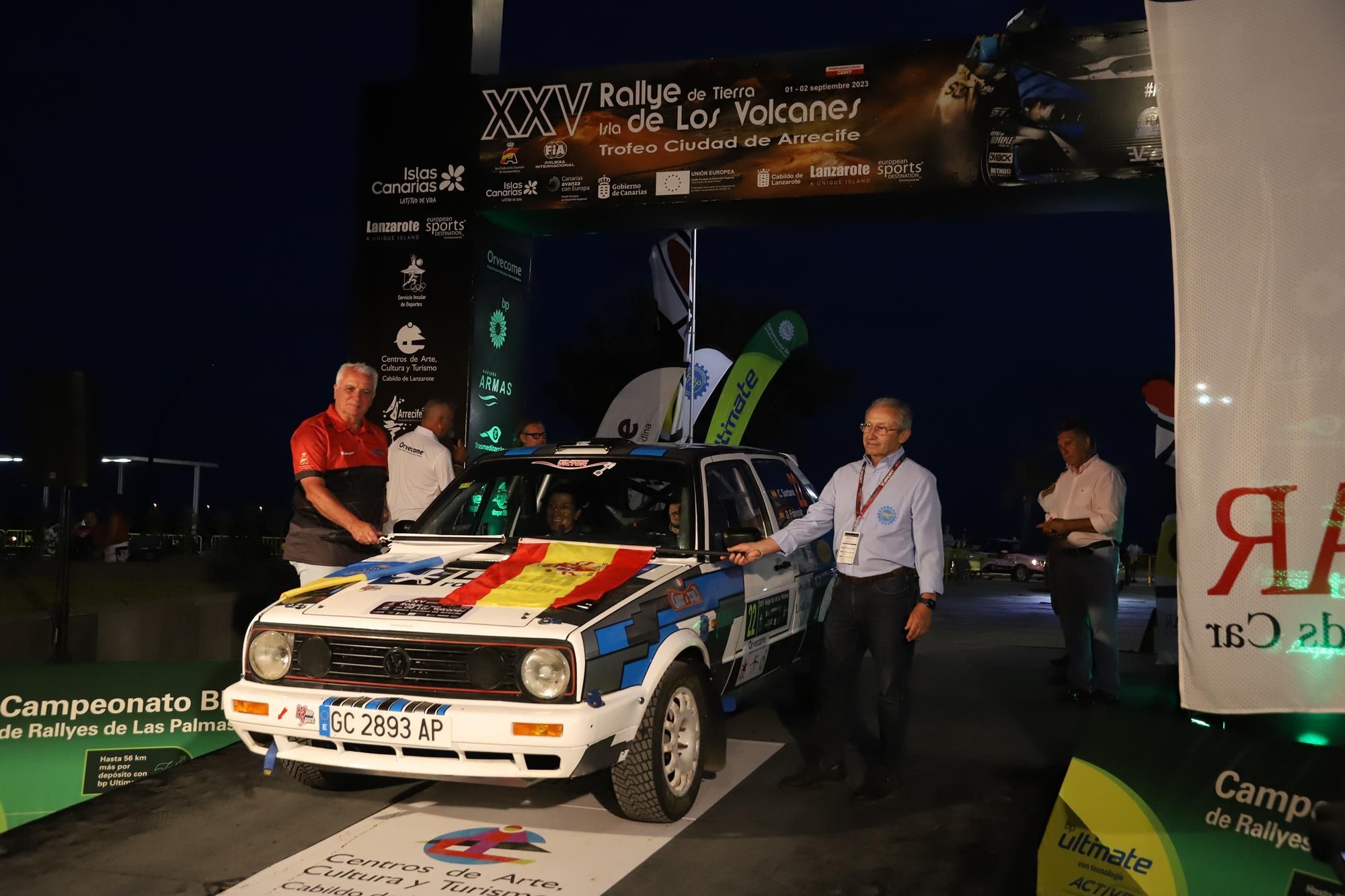 Ceremonia de salida XXV Rallye de Tierra Isla de Los Volcanes – Ciudad de Arrecife Ceremonia de salida XXV Rallye de Tierra Isla de Los Volcanes – Ciudad de Arrecife