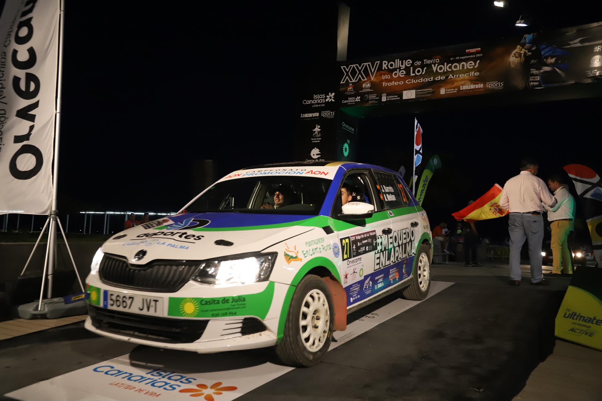 Ceremonia de salida XXV Rallye de Tierra Isla de Los Volcanes – Ciudad de Arrecife Ceremonia de salida XXV Rallye de Tierra Isla de Los Volcanes – Ciudad de Arrecife