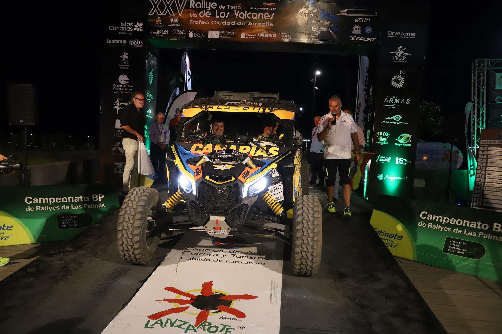 Ceremonia de salida XXV Rallye de Tierra Isla de Los Volcanes – Ciudad de Arrecife Ceremonia de salida XXV Rallye de Tierra Isla de Los Volcanes – Ciudad de Arrecife