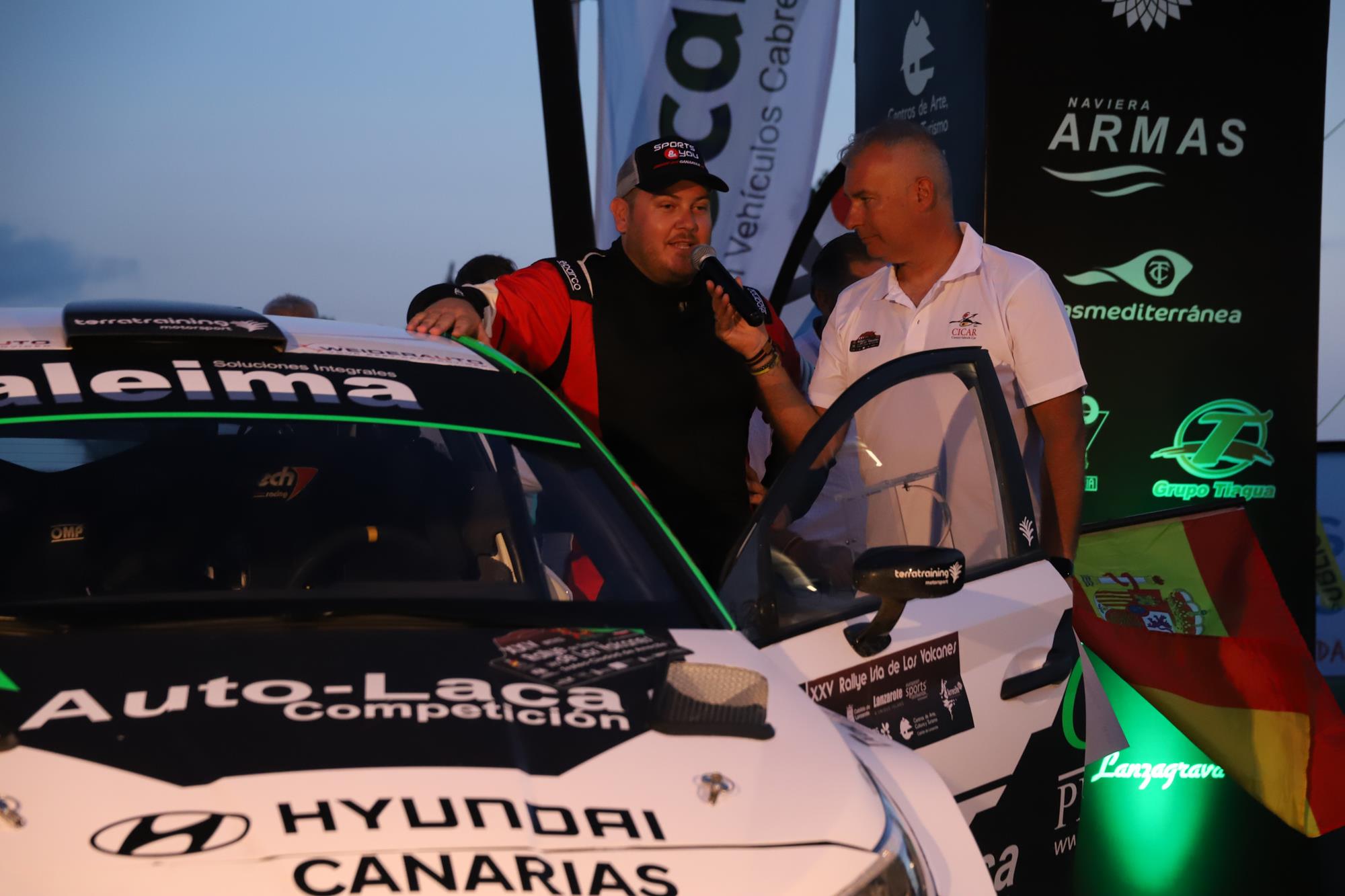 Ceremonia de salida XXV Rallye de Tierra Isla de Los Volcanes – Ciudad de Arrecife Ceremonia de salida XXV Rallye de Tierra Isla de Los Volcanes – Ciudad de Arrecife