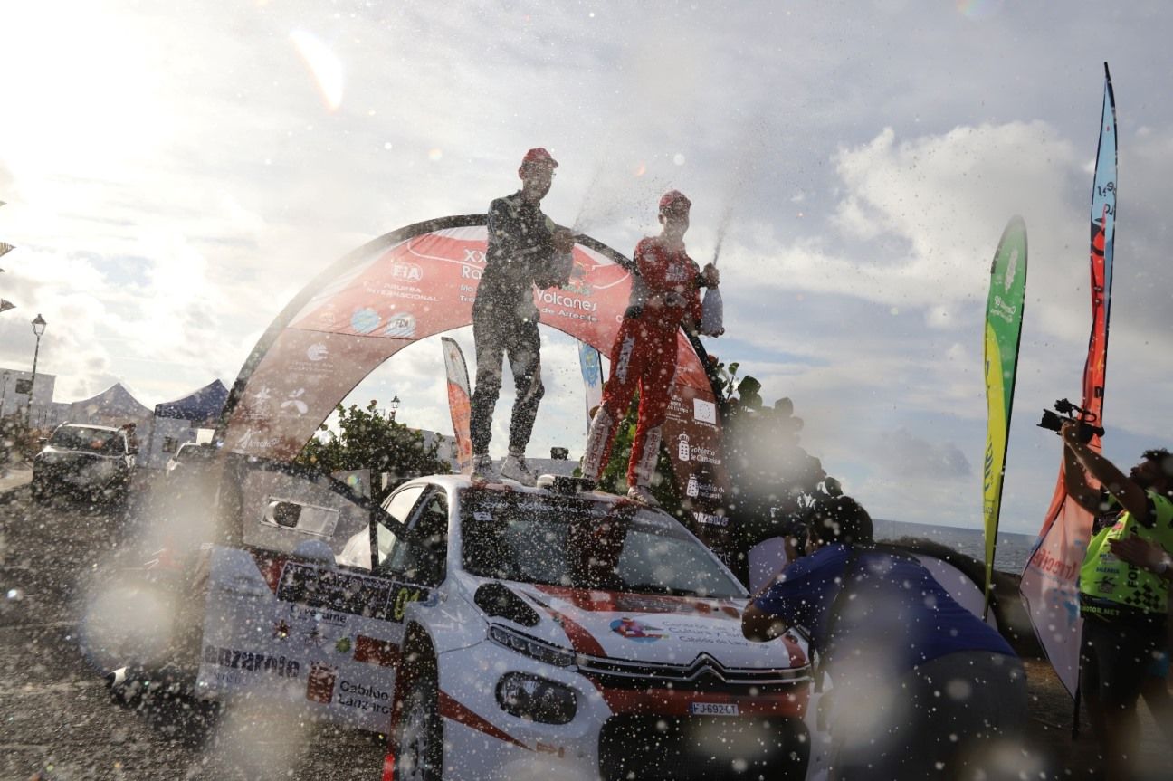 Mads Ostberg y Patrick Barth ganan el XXV Rallye Tierra Isla de los Volcanes