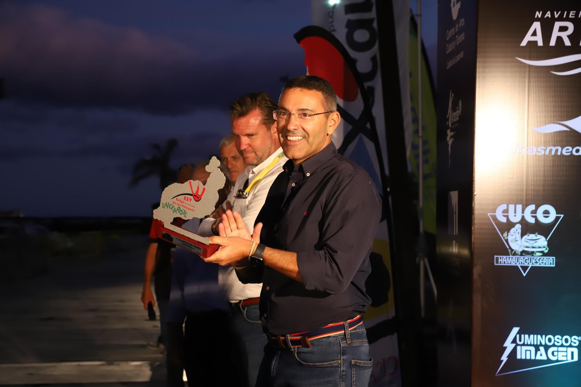 Entrega de trofeos del XXV Rallye Tierra isla de los Volcanes Entrega de trofeos del XXV Rallye Tierra isla de los Volcanes