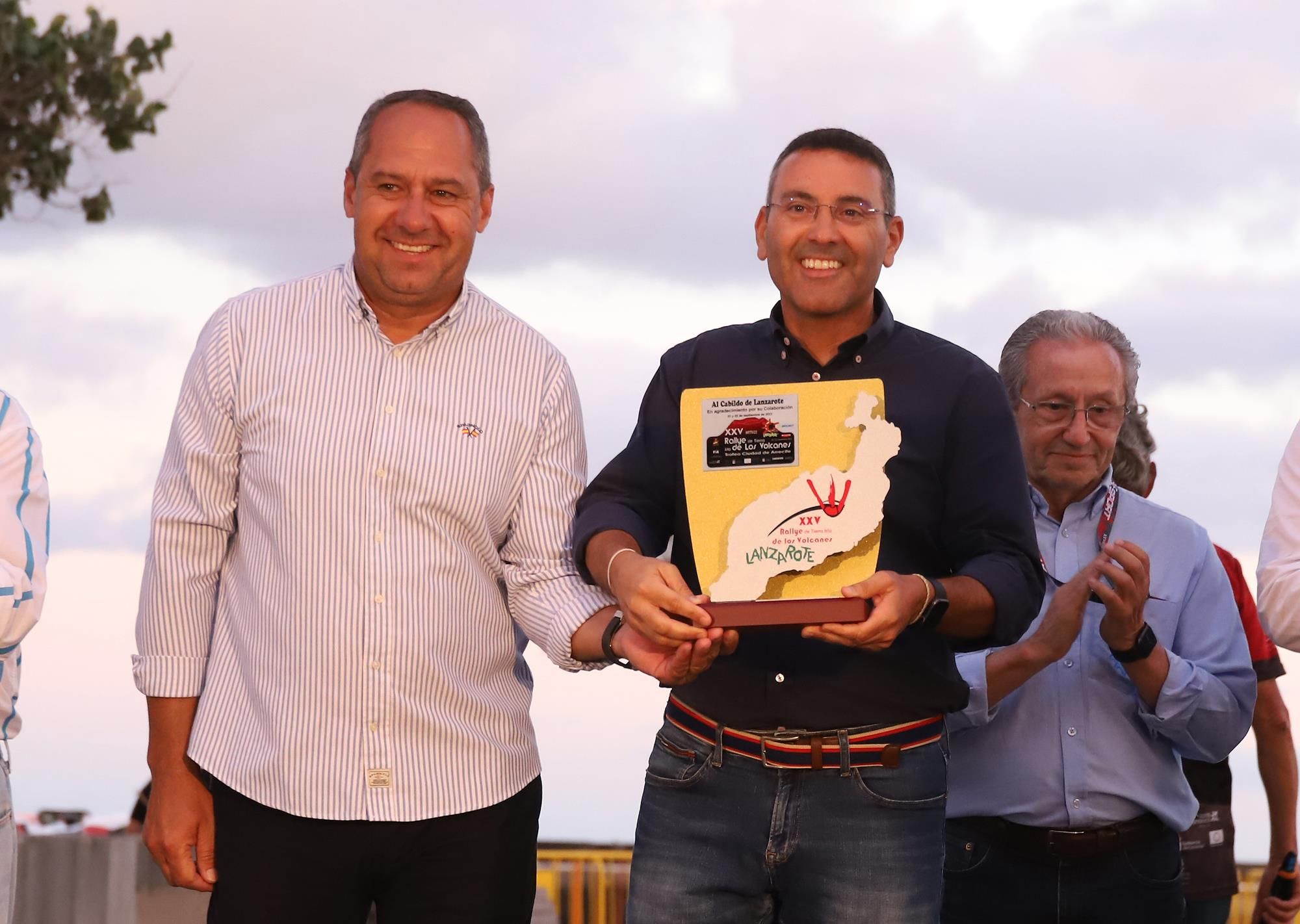 Entrega de trofeos del XXV Rallye Tierra isla de los Volcanes Entrega de trofeos del XXV Rallye Tierra isla de los Volcanes