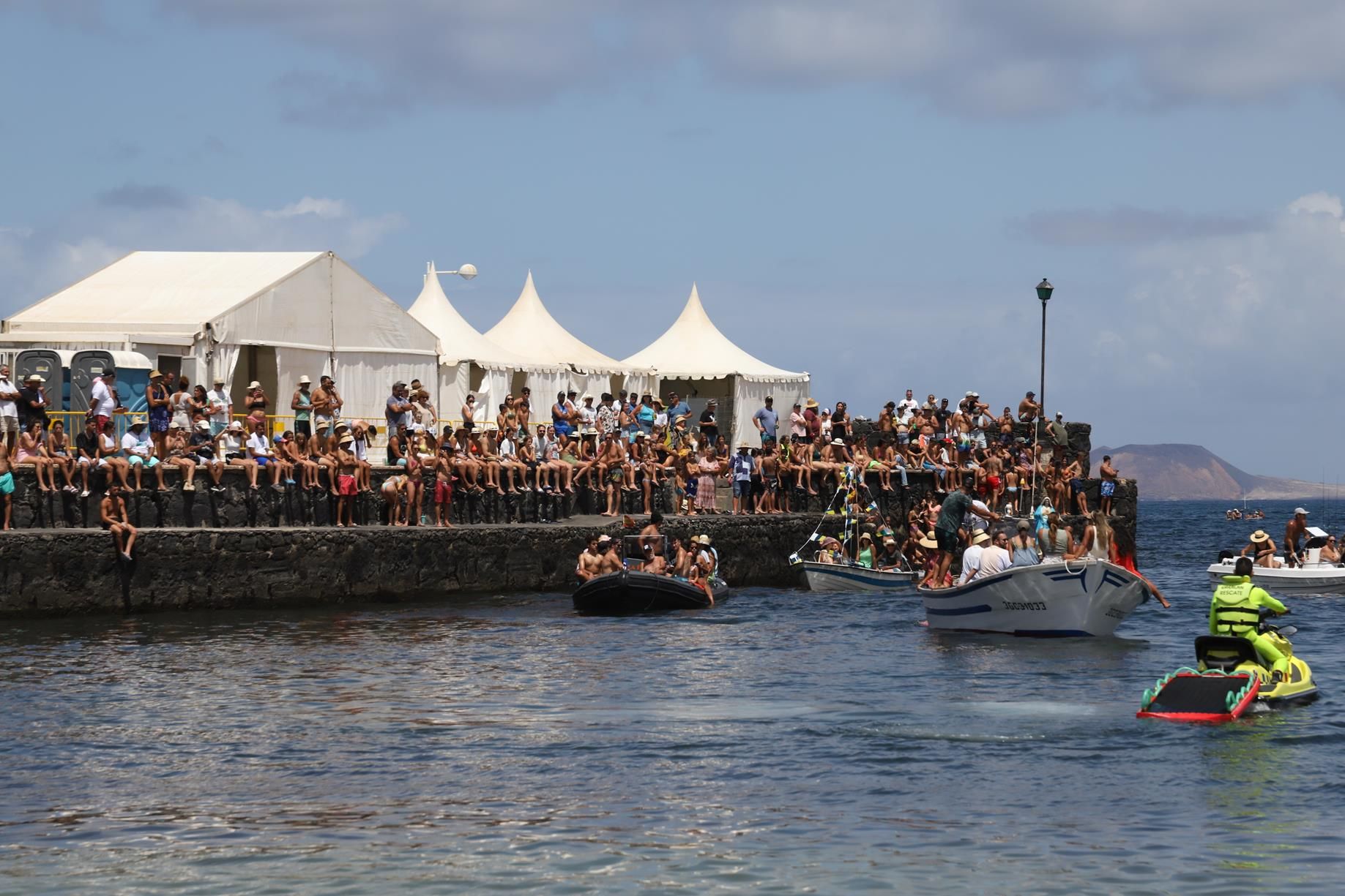 Cierre de las fiestas de Famara, 2023 Cierre de las fiestas de Famara, 2023