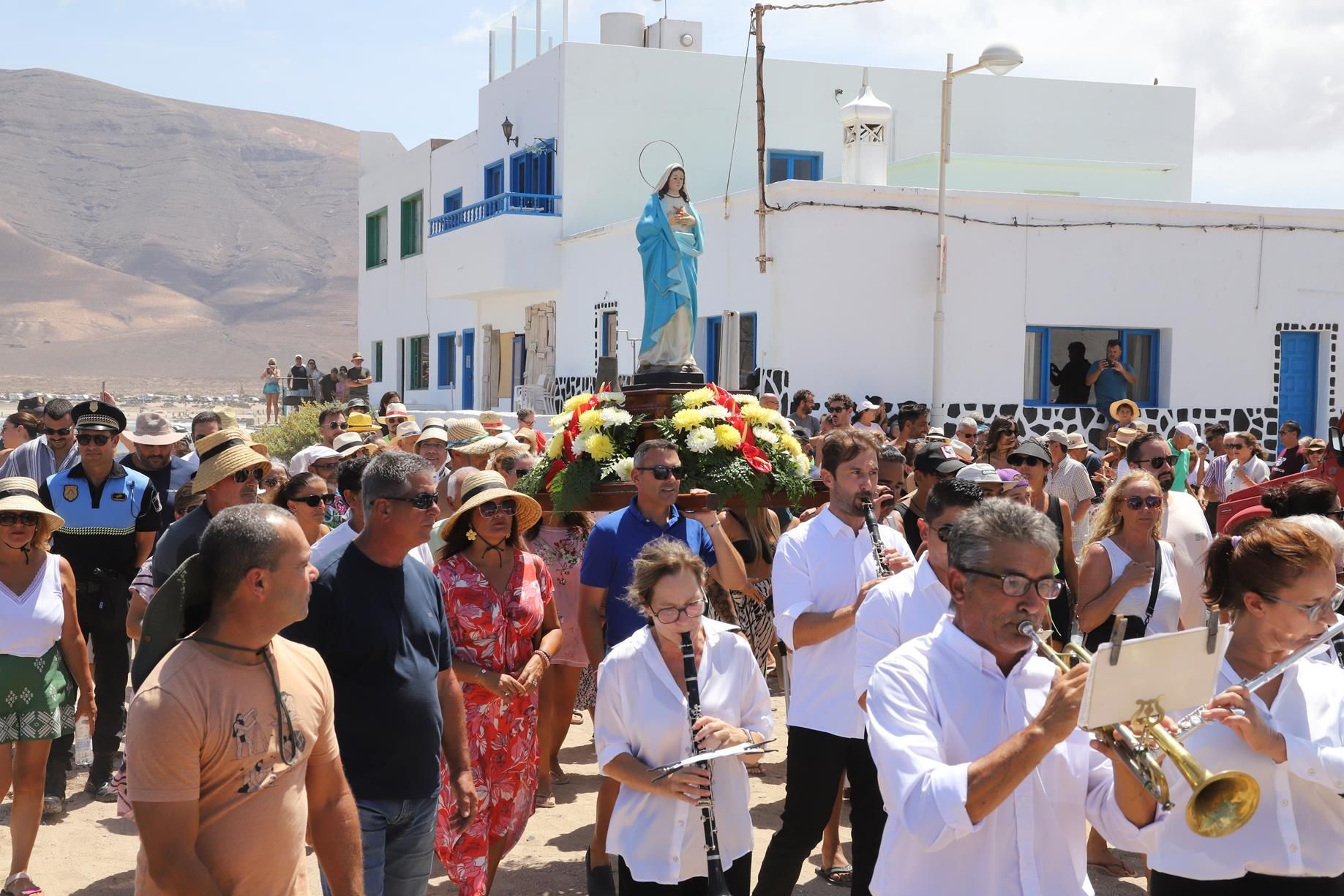 Cierre de las fiestas de Famara, 2023 Cierre de las fiestas de Famara, 2023