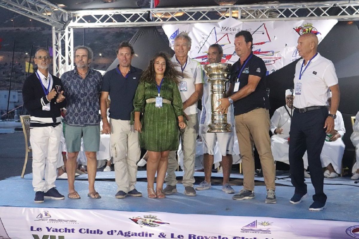 La entrega de premios de la 'VII Regata Arrecife a Agadir'
