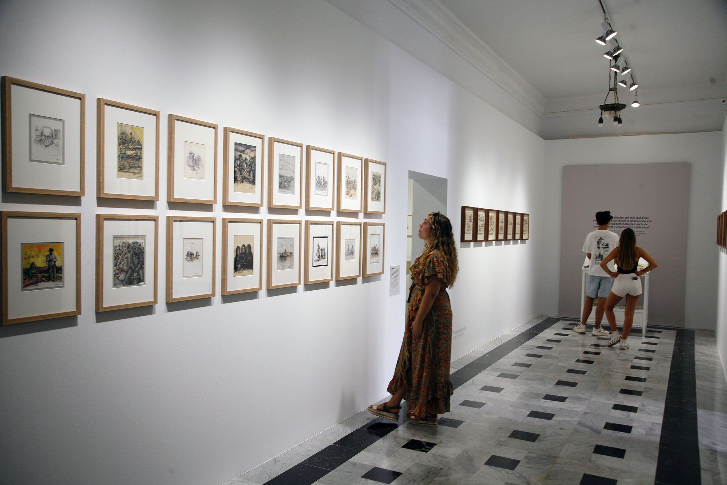 Exposición 'Contra el Olvido' de Santiago Alemán. Fotos: José Luis Carrasco. Exposición 'Contra el Olvido' de Santiago Alemán. Fotos: José Luis Carrasco.