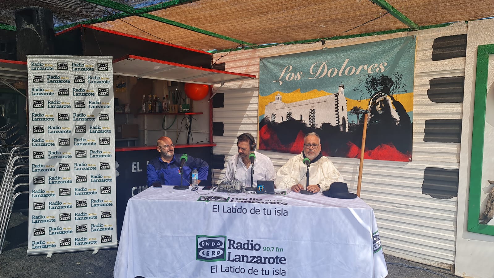Programa de Radio Lanzarote-Onda Cero en Los Dolores, 2023