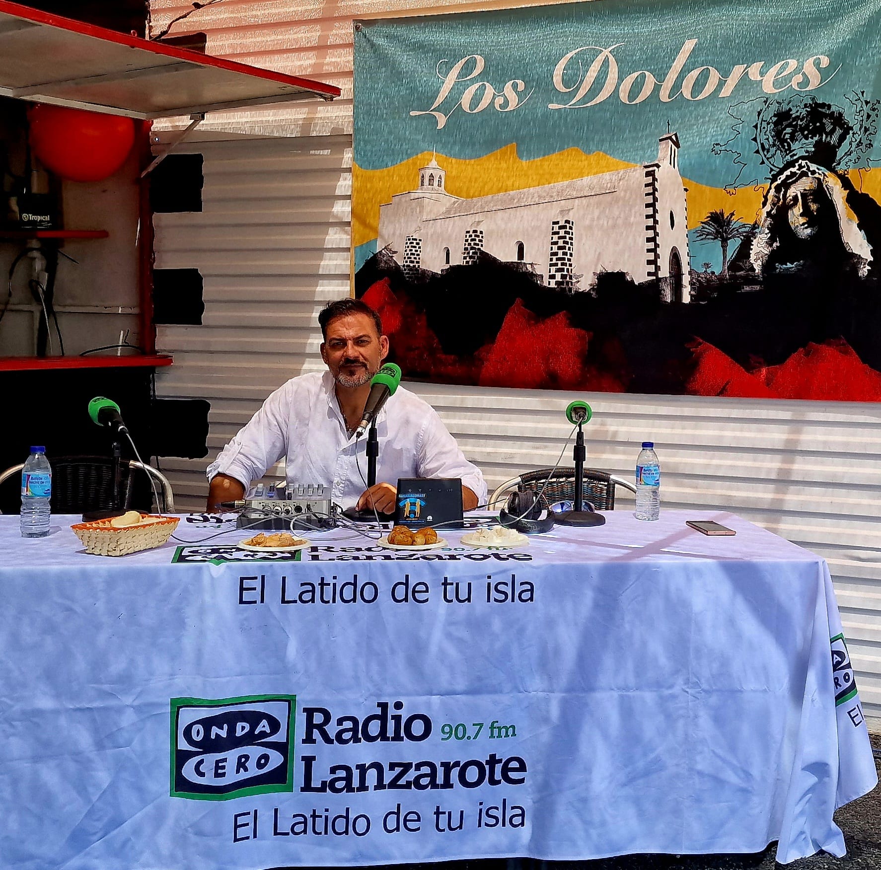 Programa de Radio Lanzarote-Onda Cero en Los Dolores, 2023