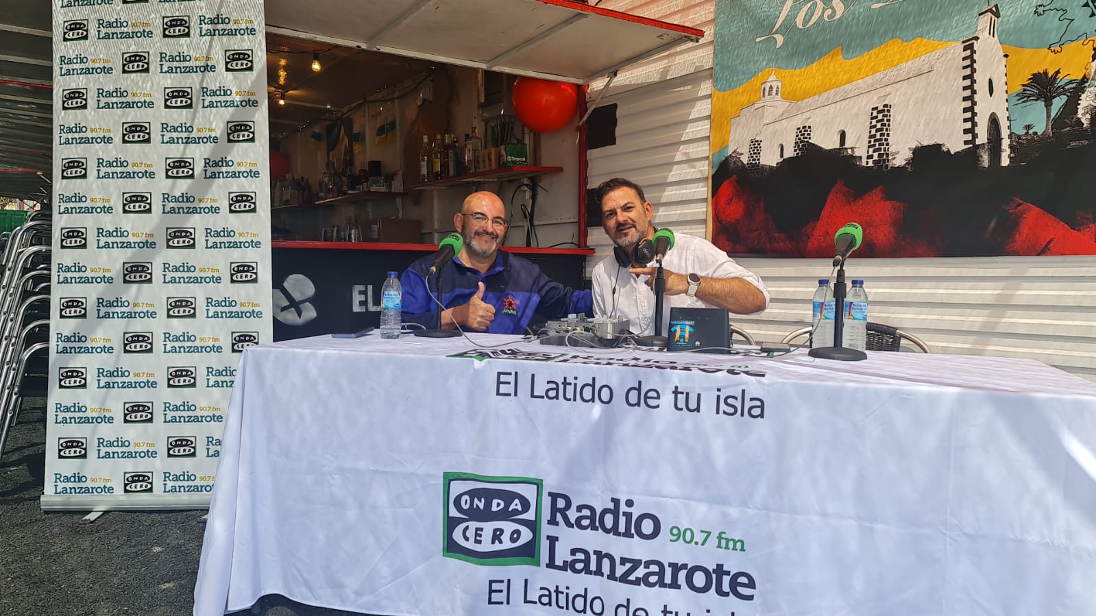 Programa de Radio Lanzarote-Onda Cero en Los Dolores, 2023