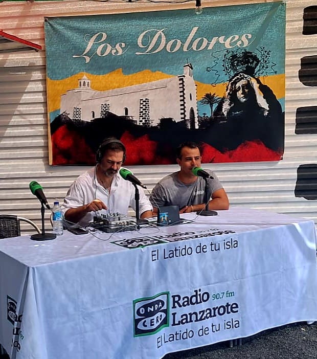 Programa de Radio Lanzarote-Onda Cero en Los Dolores, 2023