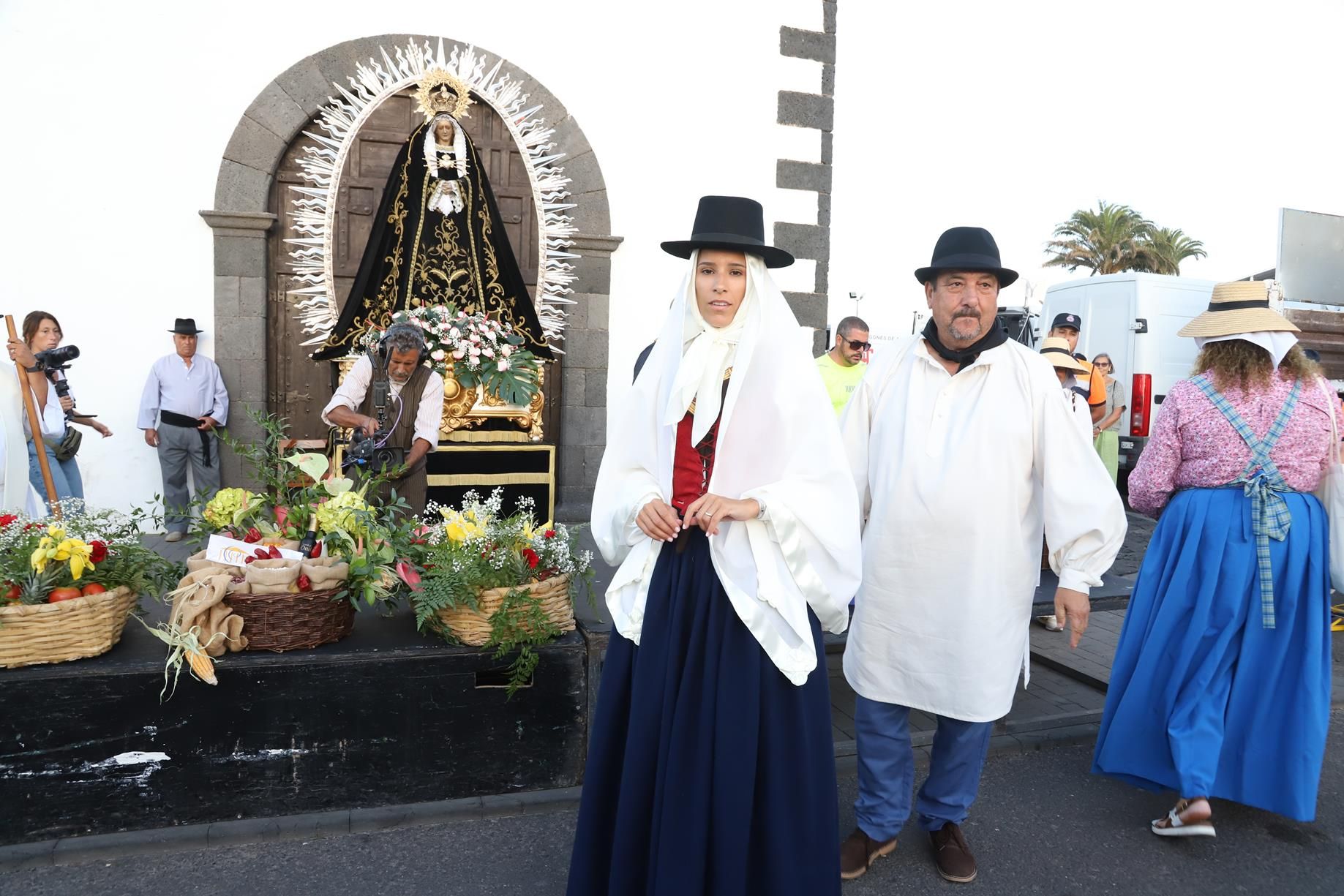 Ofrenda floral a la Virgen de Los Dolores, 2023