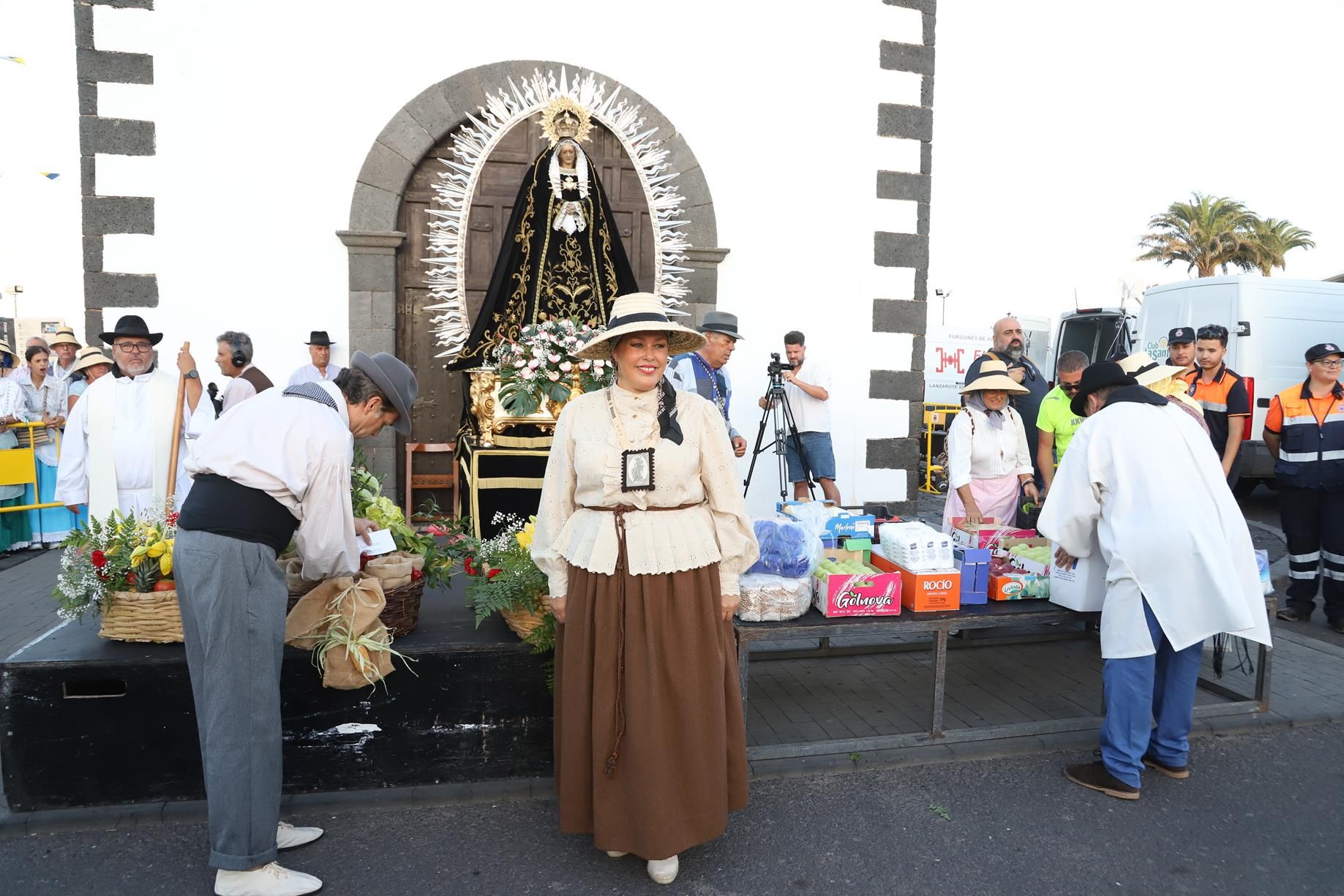Ofrenda floral a la Virgen de Los Dolores, 2023