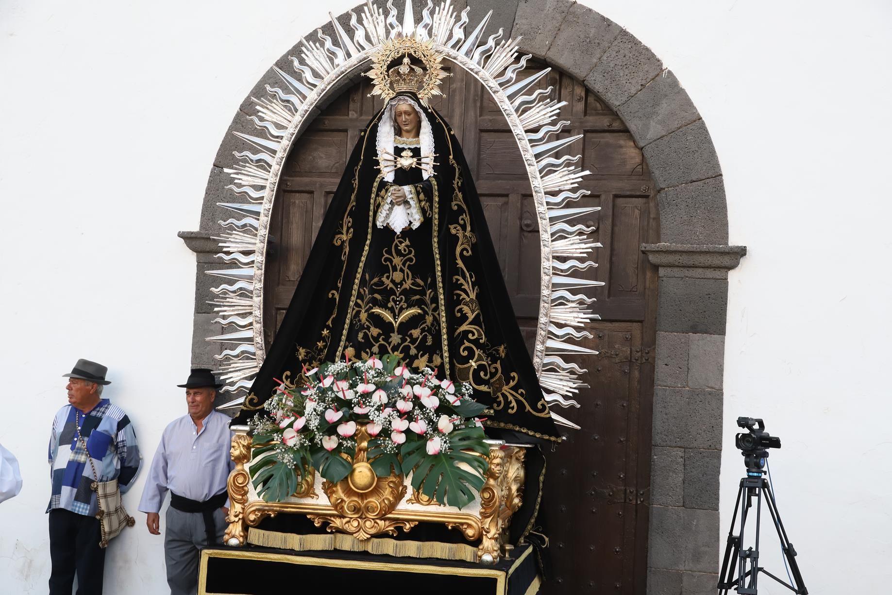 Ofrenda floral a la Virgen de Los Dolores, 2023