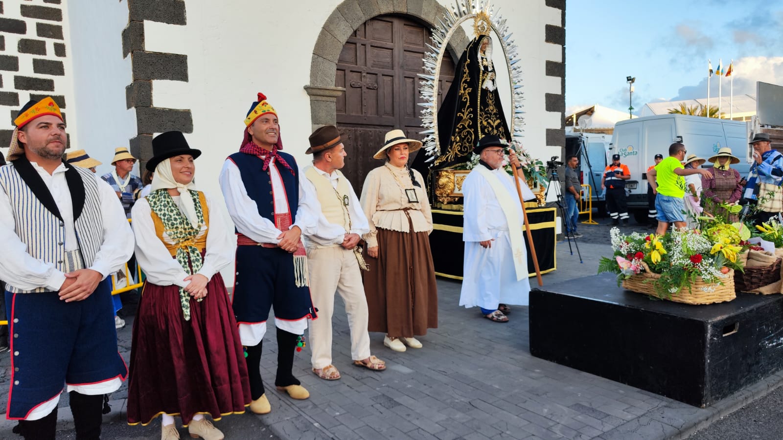 Ofrenda floral a la Virgen de Los Dolores, 2023