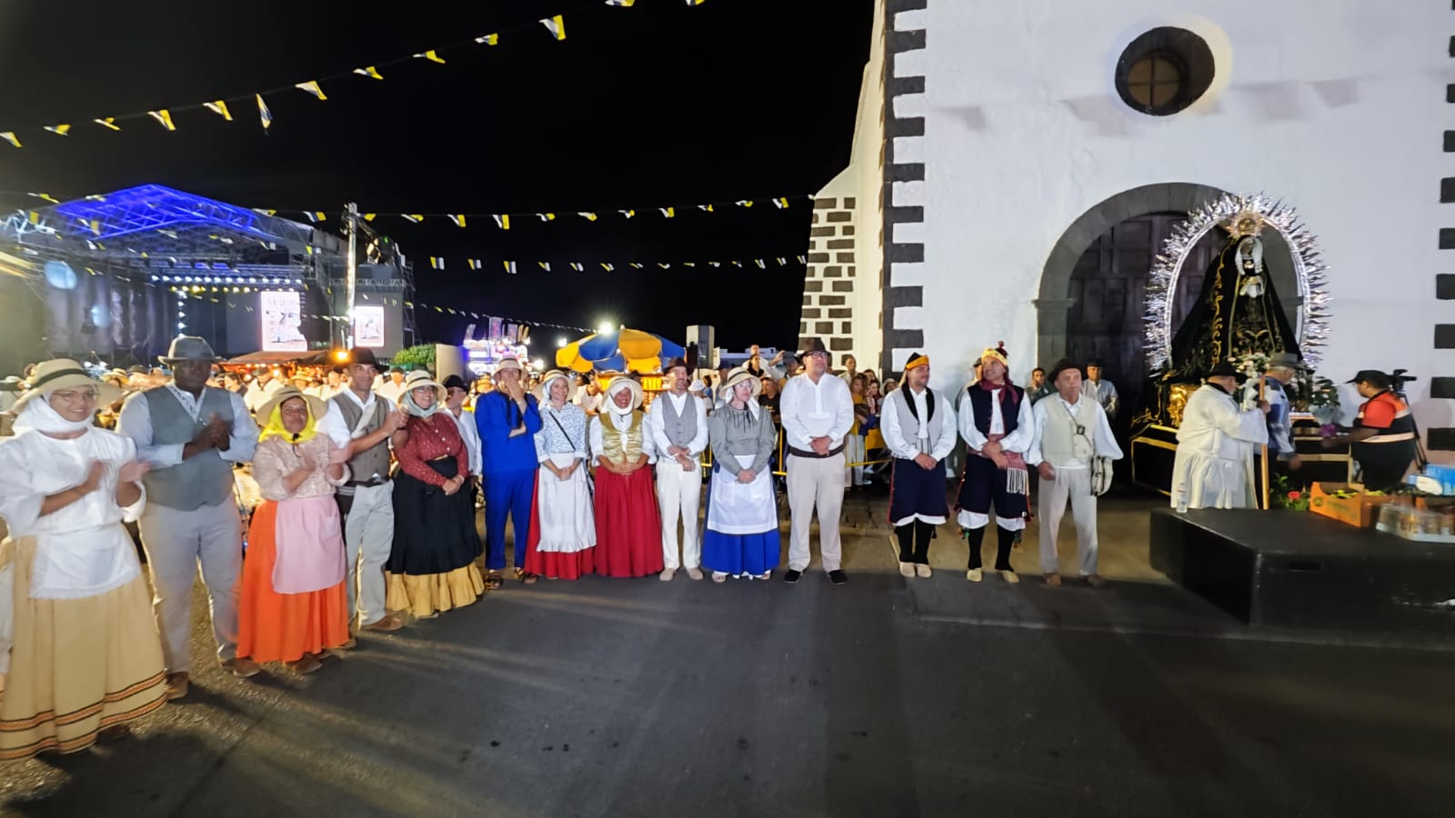 Ofrenda floral a la Virgen de Los Dolores, 2023