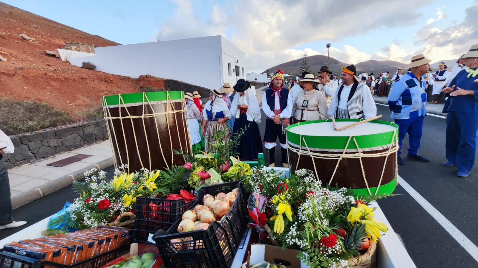 Ofrenda floral a la Virgen de Los Dolores, 2023