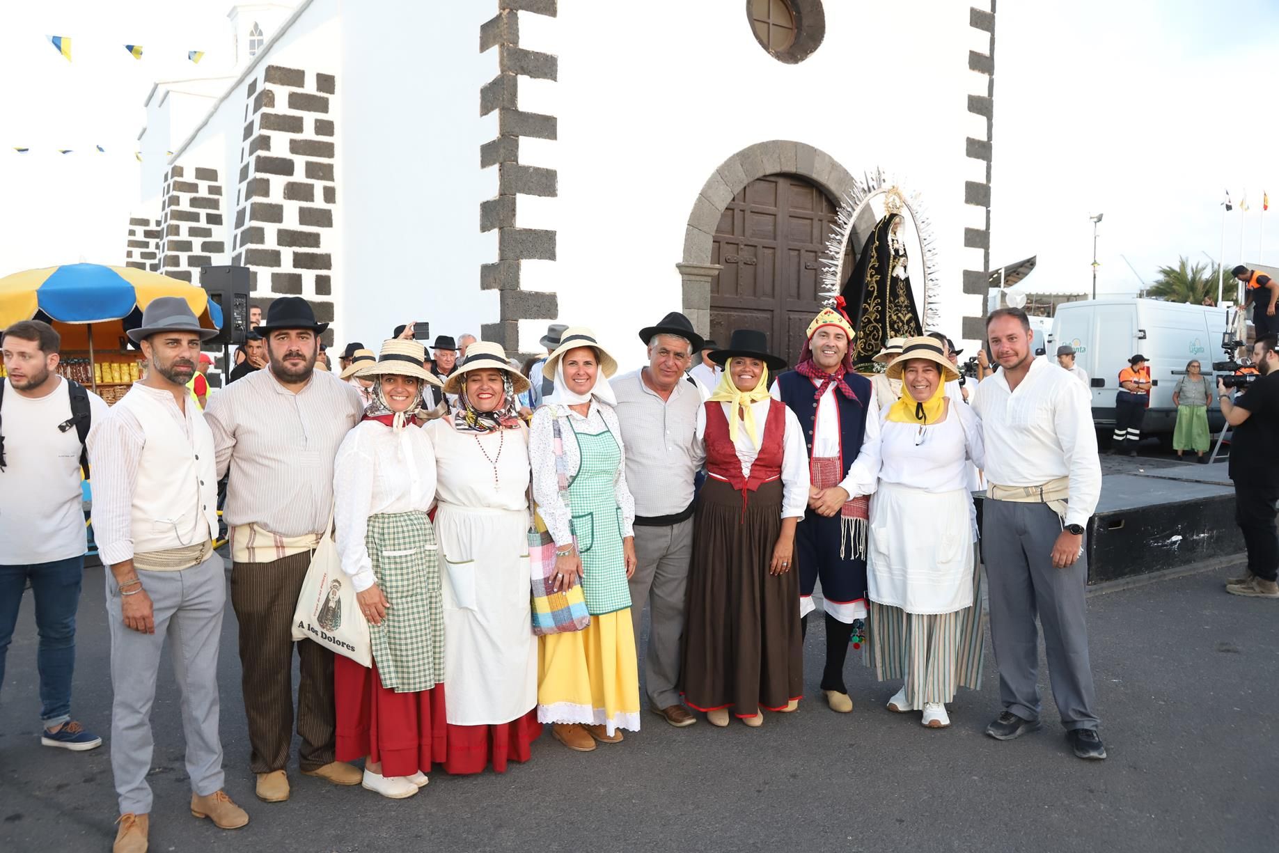 Ofrenda floral a la Virgen de Los Dolores, 2023