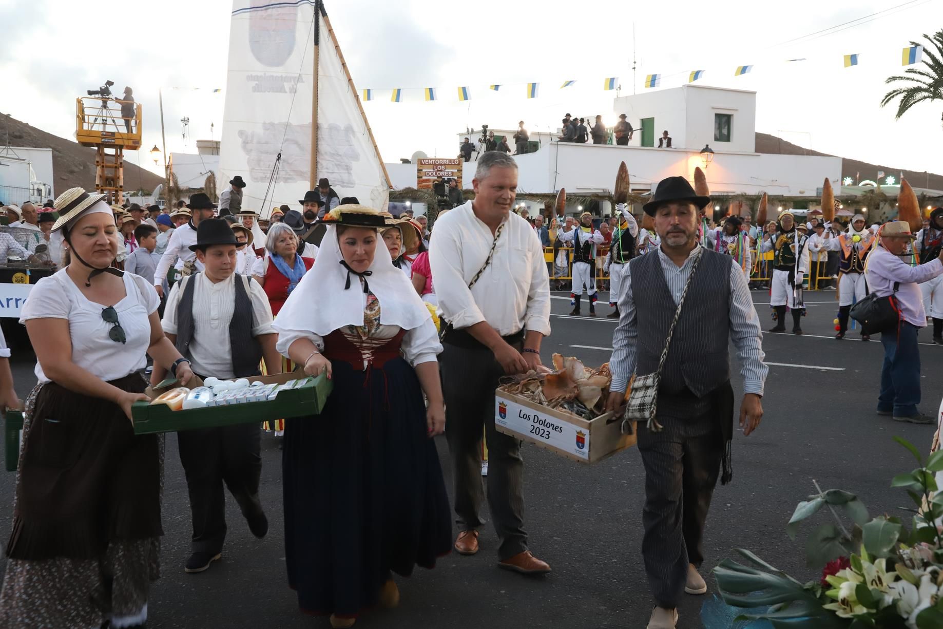 Ofrenda floral a la Virgen de Los Dolores, 2023