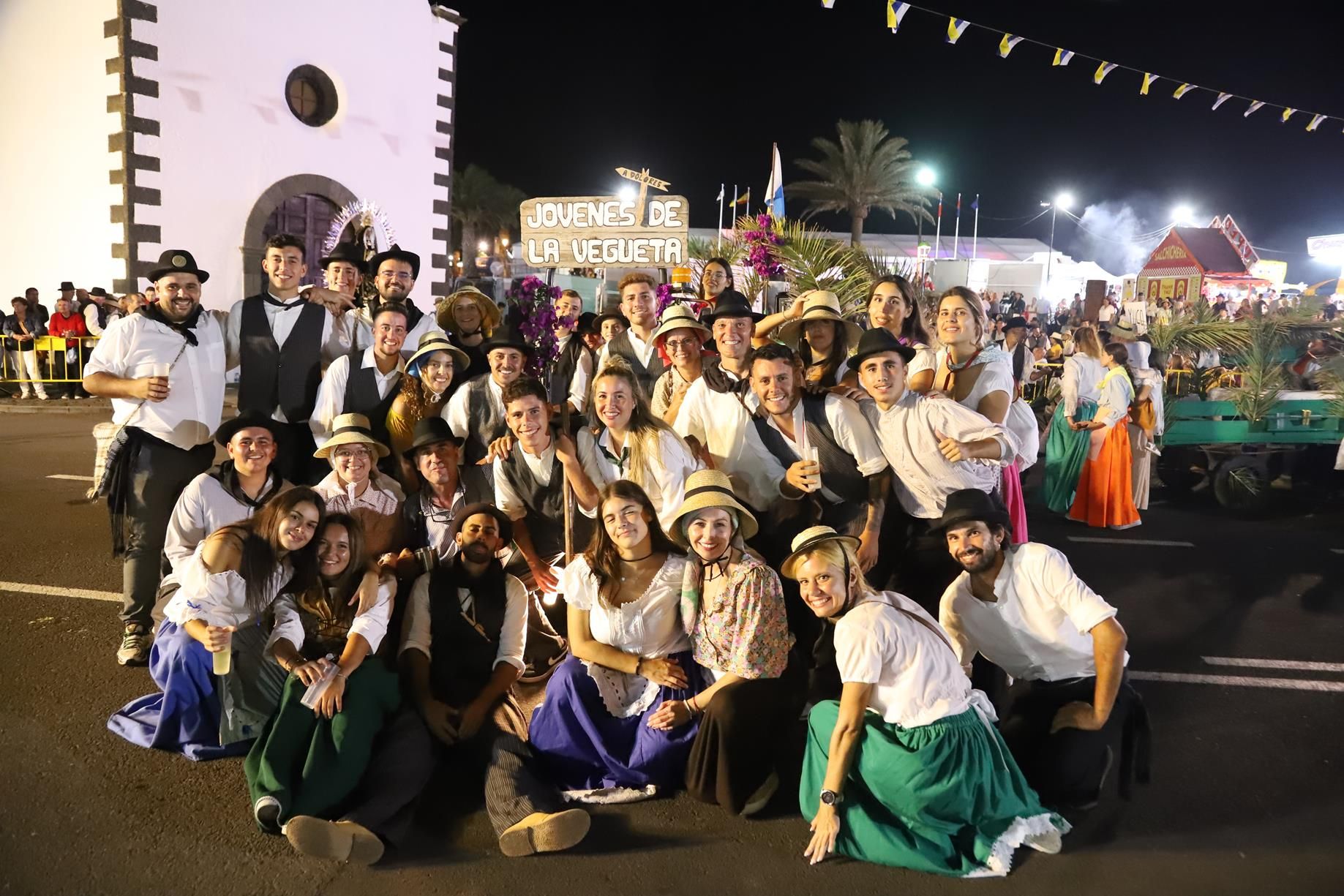 Ofrenda floral a la Virgen de Los Dolores, 2023