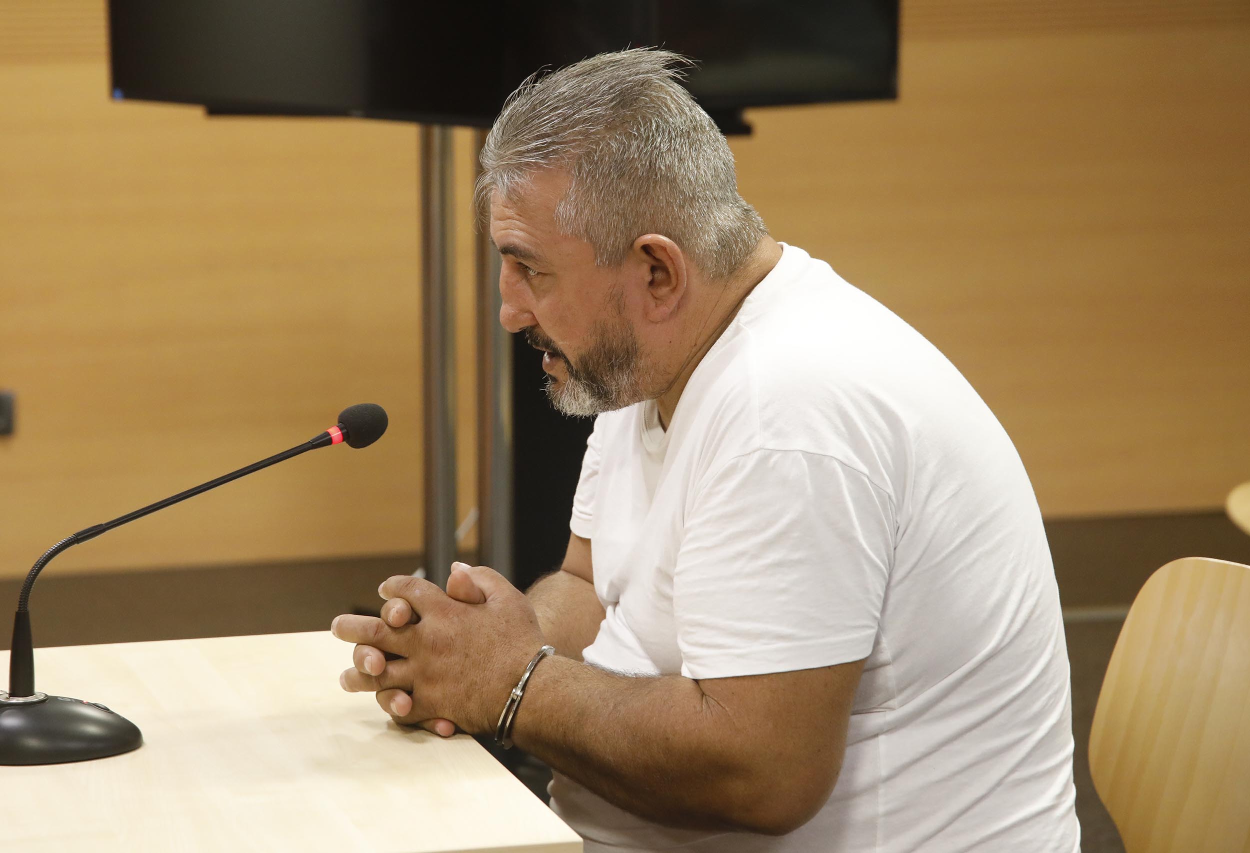 Uno de los acusados del asalto a una vivienda en La Florida (San Bartolomé). Foto: José Luis Carrasco.