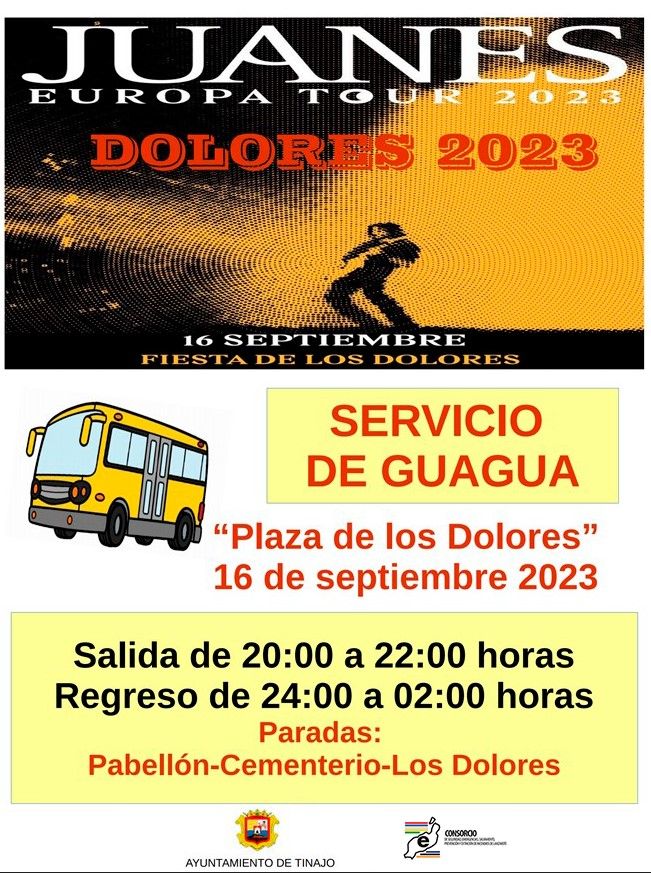 Servicios de guaguas gratuito en Tinajo Servicios de guaguas gratuito en Tinajo