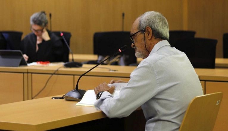 Juan Rafael Arrocha, durante en juicio de Jable Juan Rafael Arrocha, durante en juicio de Jable