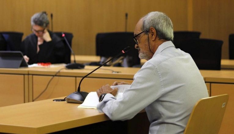 Juan Rafael Arrocha, durante en juicio de Jable