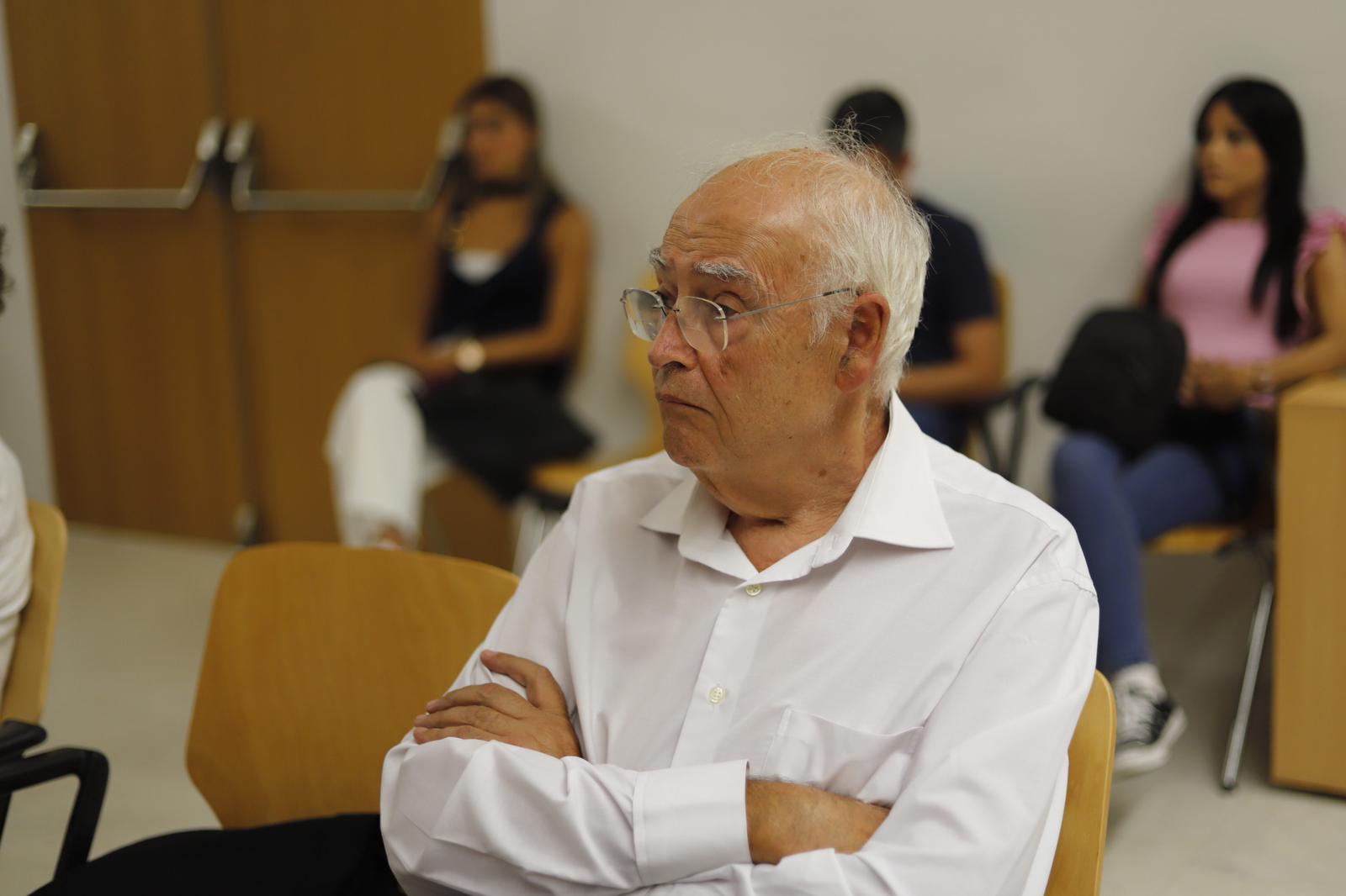 Felipe Fernández Camero durante la vista oral del caso Jable en Gran Canaria. (Fotos: Andrea Domínguez)