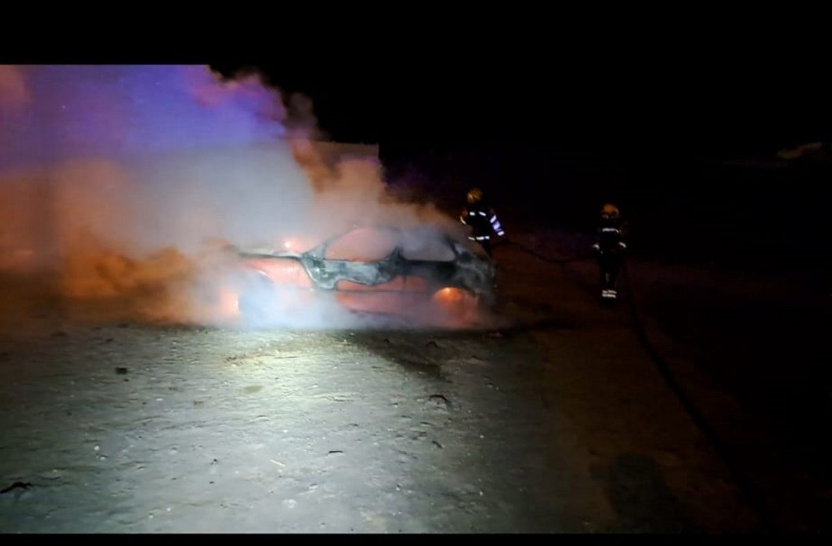 Incendio vehículo