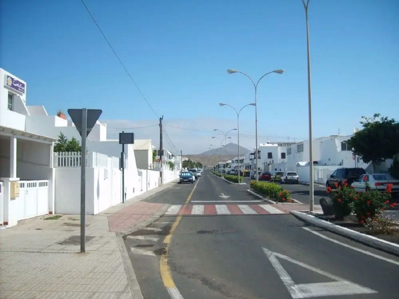 Imagen de la calle Mástil en Playa Honda