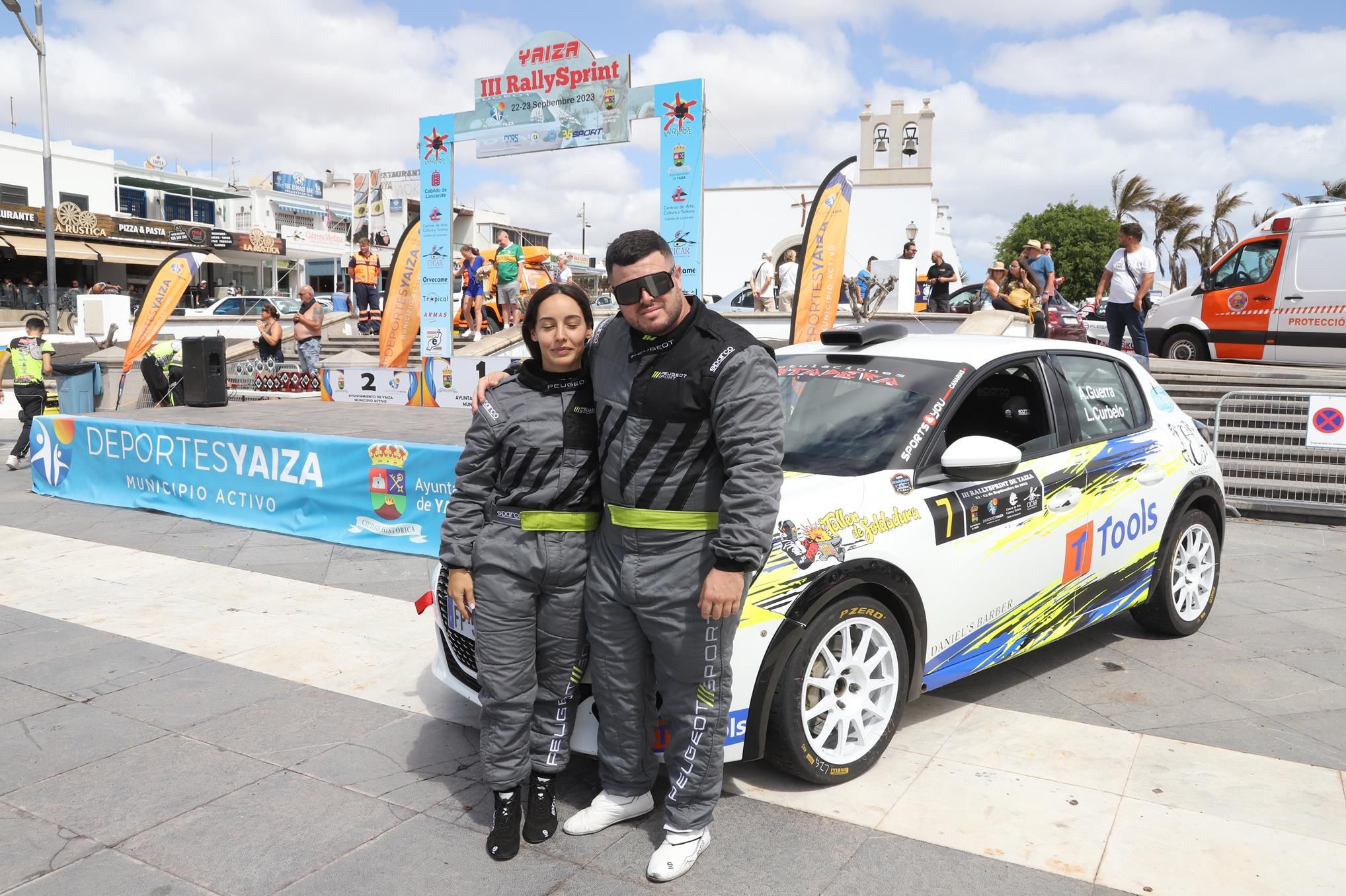 Entrega de trofeos del III Rally Sprint Yaiza Entrega de trofeos del III Rally Sprint Yaiza