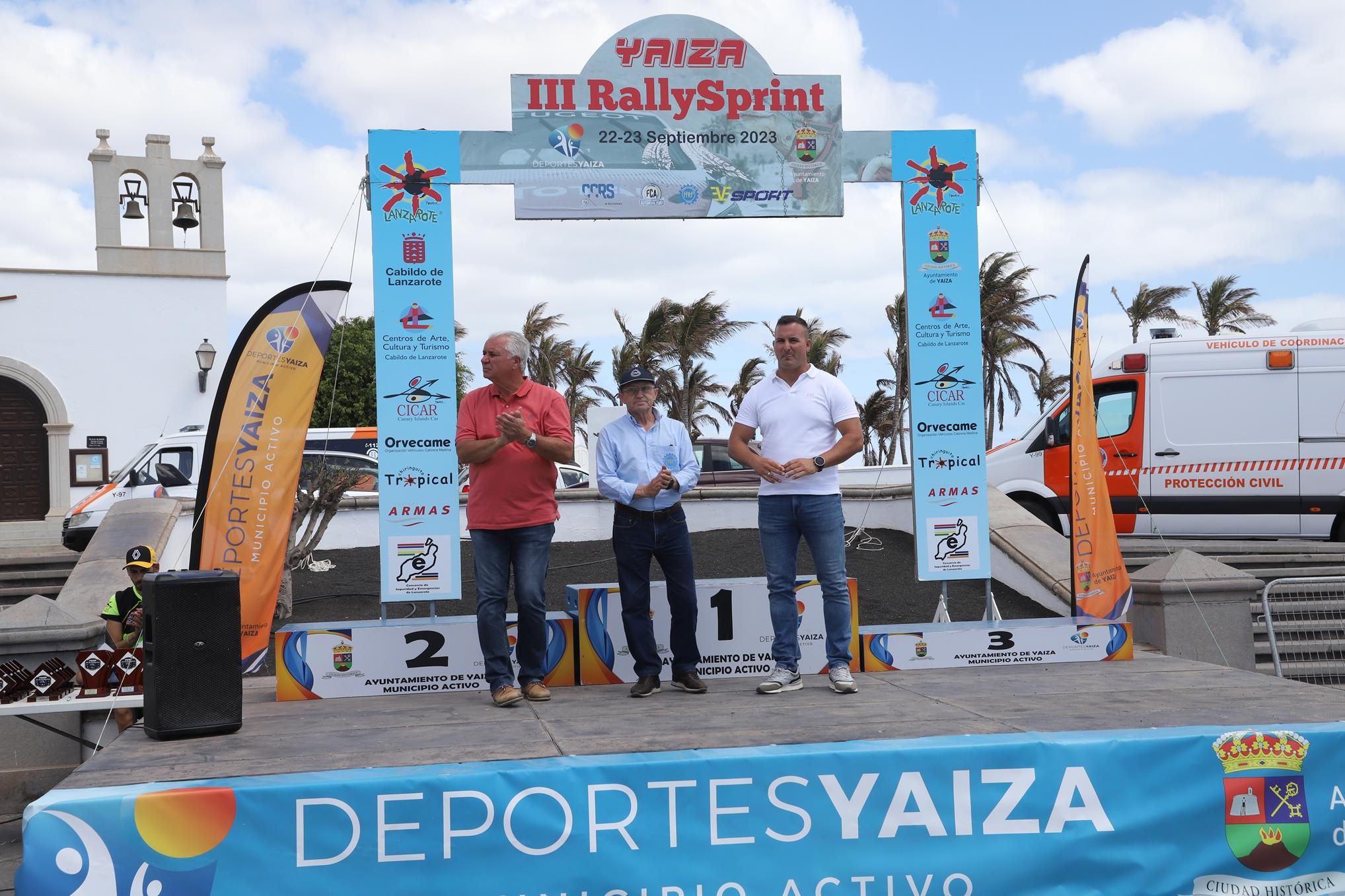 Entrega de trofeos del III Rally Sprint Yaiza Entrega de trofeos del III Rally Sprint Yaiza