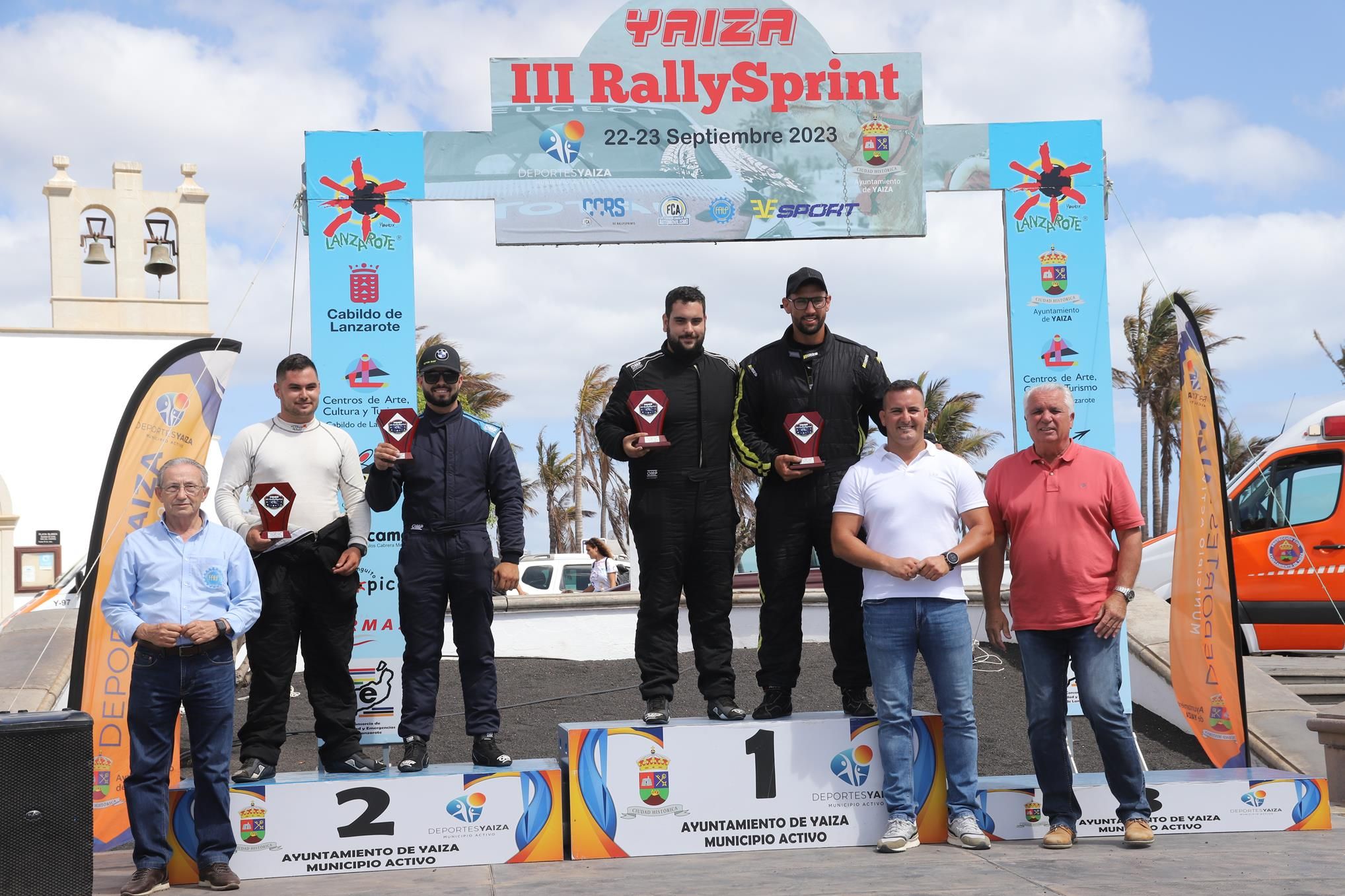 Entrega de trofeos del III Rally Sprint Yaiza Entrega de trofeos del III Rally Sprint Yaiza