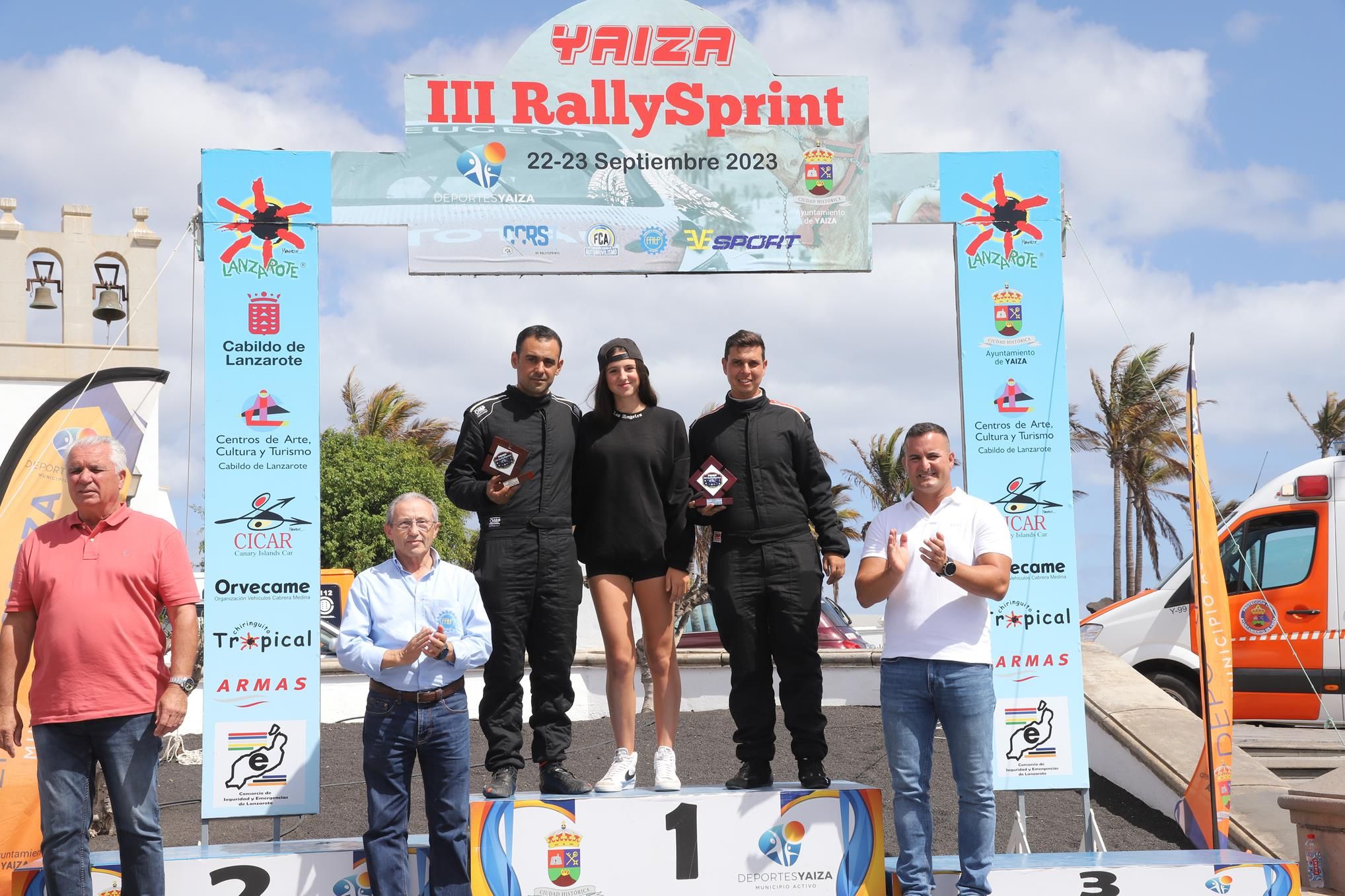 Entrega de trofeos del III Rally Sprint Yaiza Entrega de trofeos del III Rally Sprint Yaiza