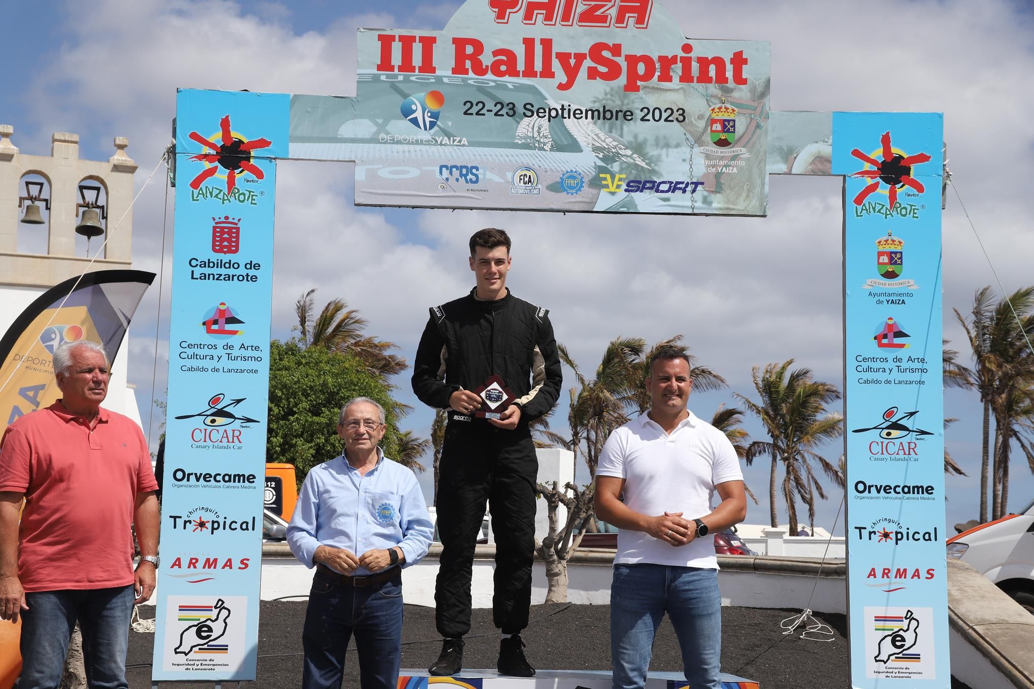 Entrega de trofeos del III Rally Sprint Yaiza Entrega de trofeos del III Rally Sprint Yaiza
