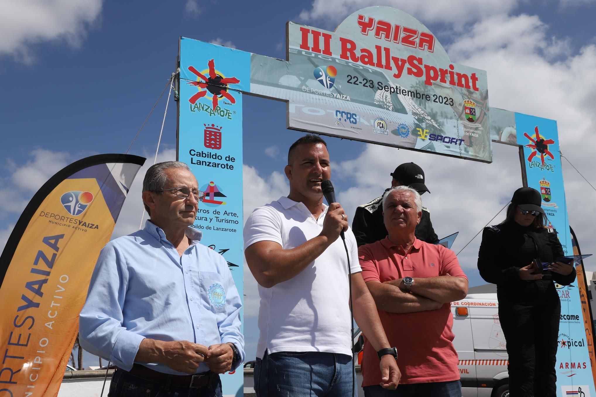 Entrega de trofeos del III Rally Sprint Yaiza Entrega de trofeos del III Rally Sprint Yaiza