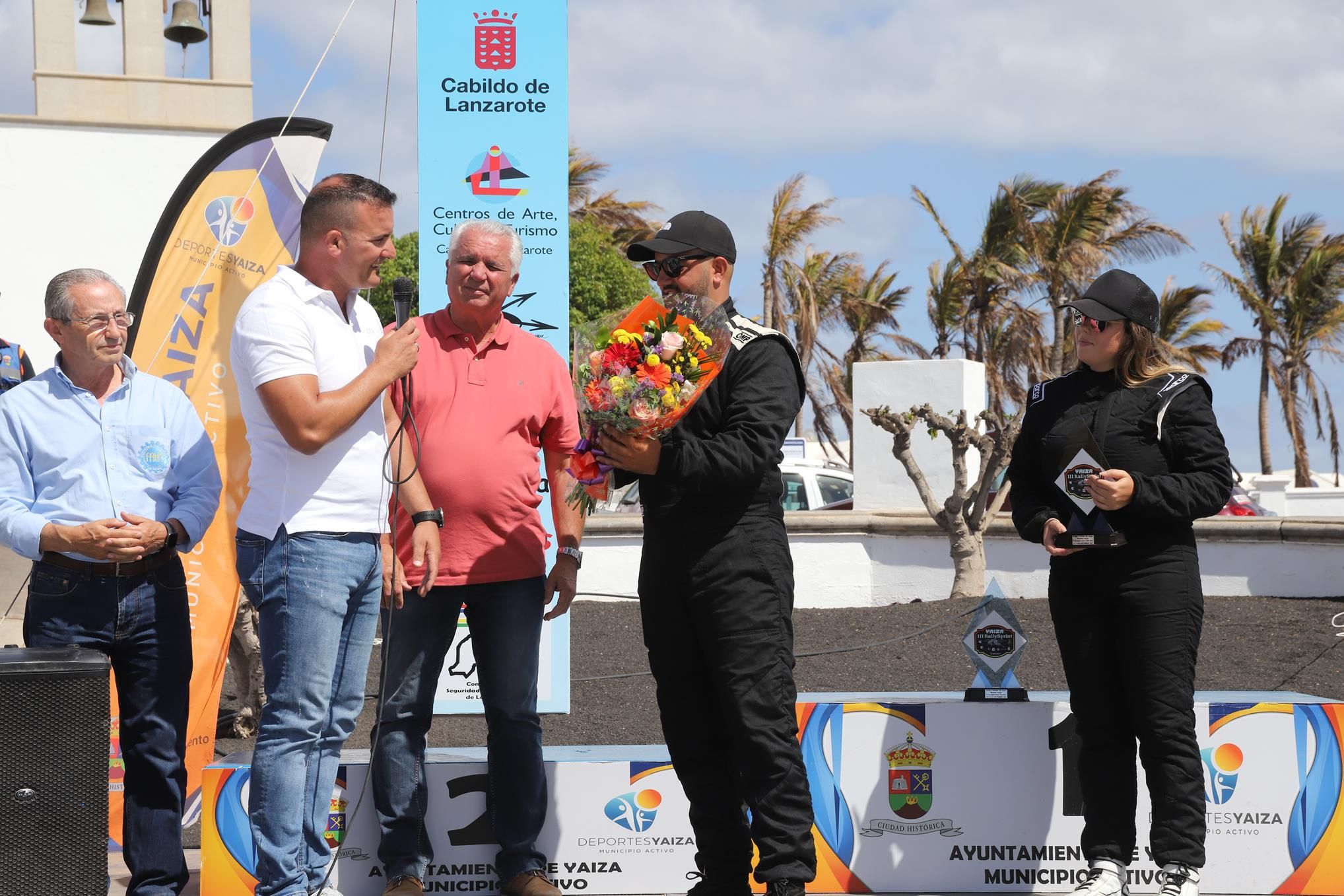 Entrega de trofeos del III Rally Sprint Yaiza Entrega de trofeos del III Rally Sprint Yaiza