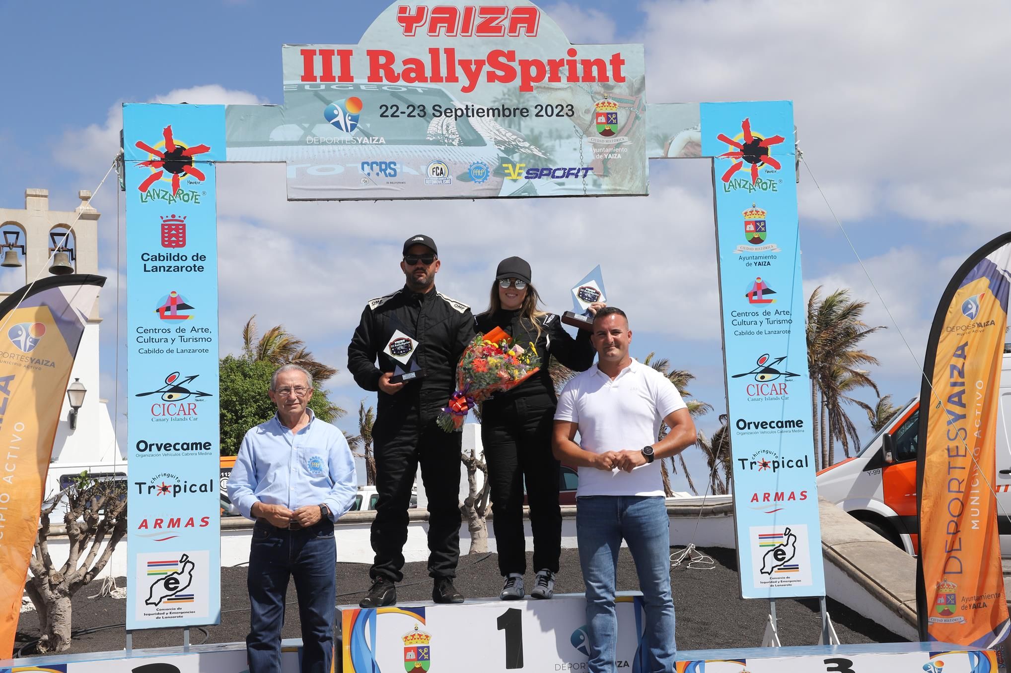 Entrega de trofeos del III Rally Sprint Yaiza Entrega de trofeos del III Rally Sprint Yaiza