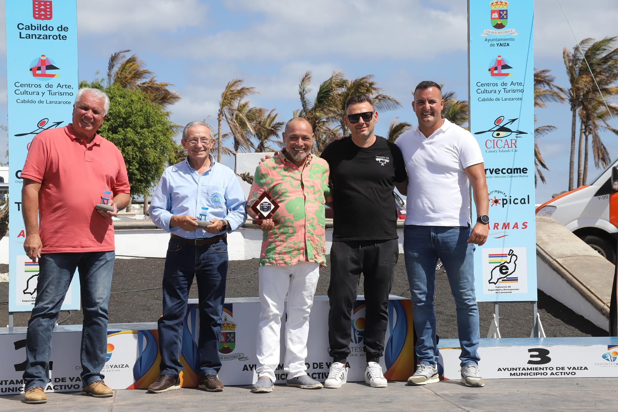 Entrega de trofeos del III Rally Sprint Yaiza Entrega de trofeos del III Rally Sprint Yaiza