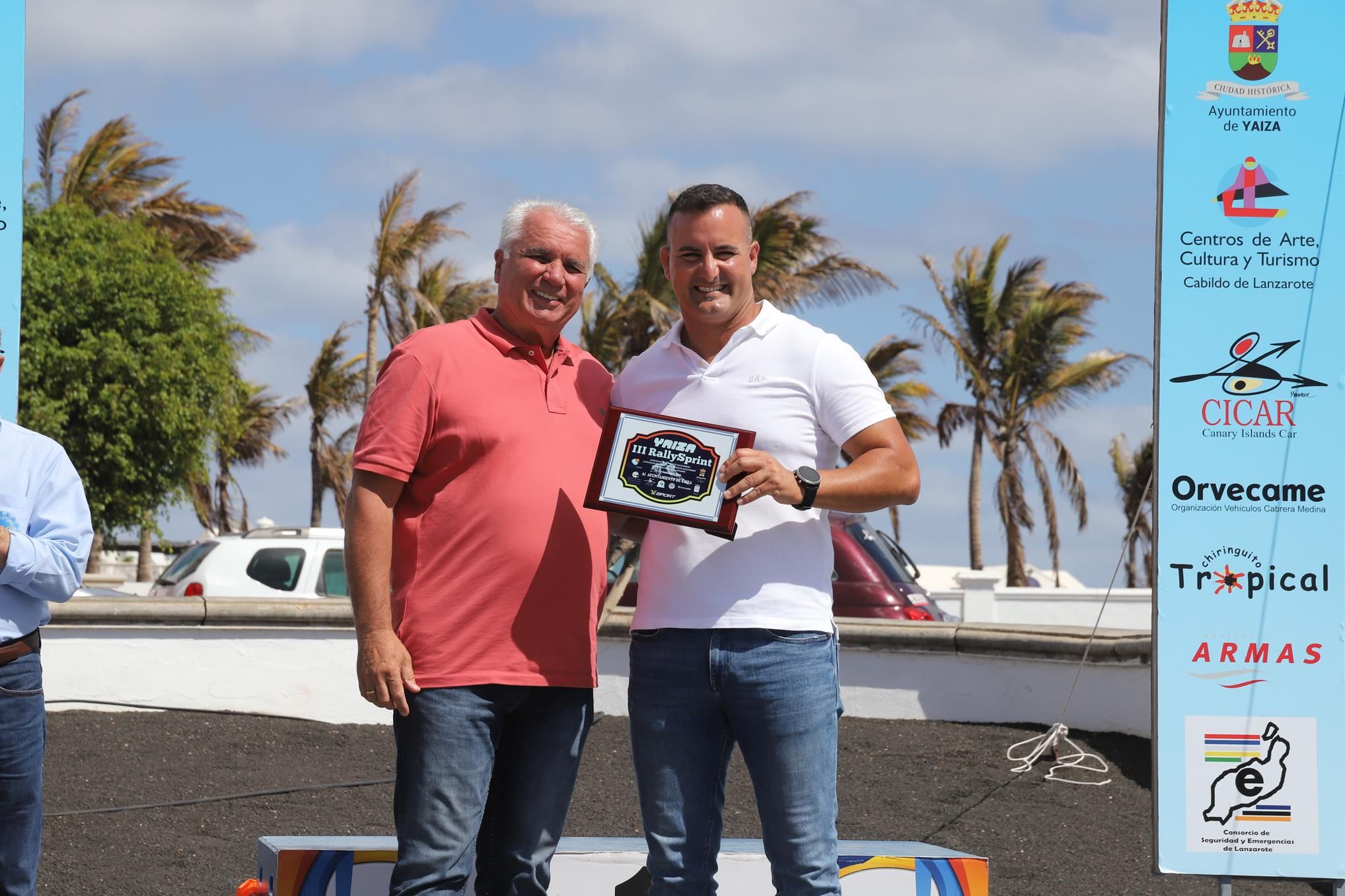 Entrega de trofeos del III Rally Sprint Yaiza Entrega de trofeos del III Rally Sprint Yaiza