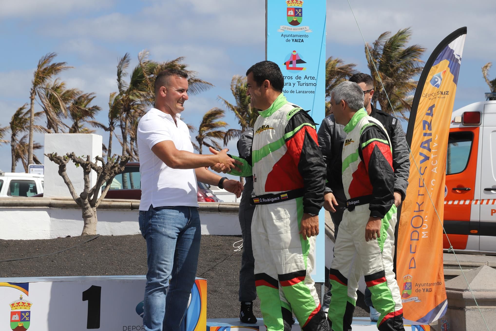 Entrega de trofeos del III Rally Sprint Yaiza Entrega de trofeos del III Rally Sprint Yaiza