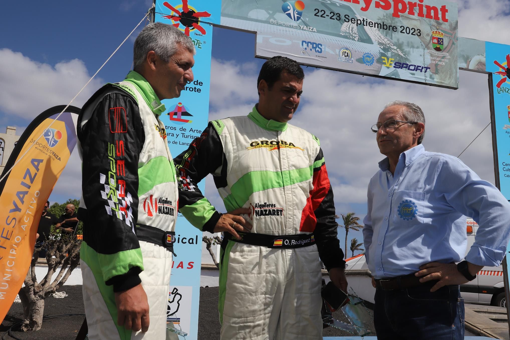 Entrega de trofeos del III Rally Sprint Yaiza Entrega de trofeos del III Rally Sprint Yaiza