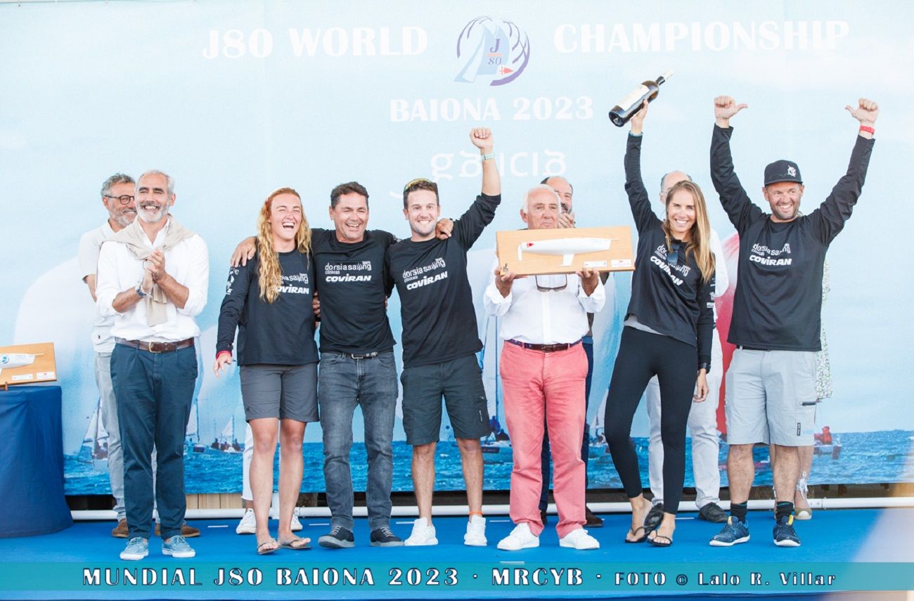 Los ganadores del 'Campeonato del Mundo de J80'