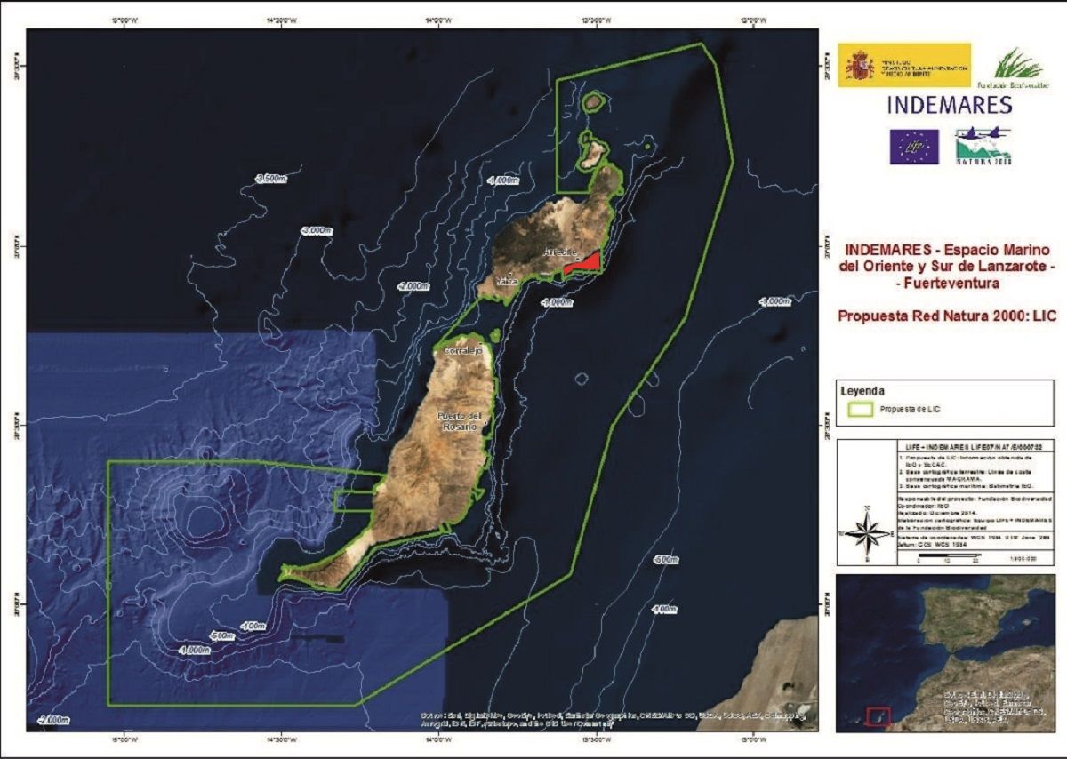 Mapa de Lanzarote 