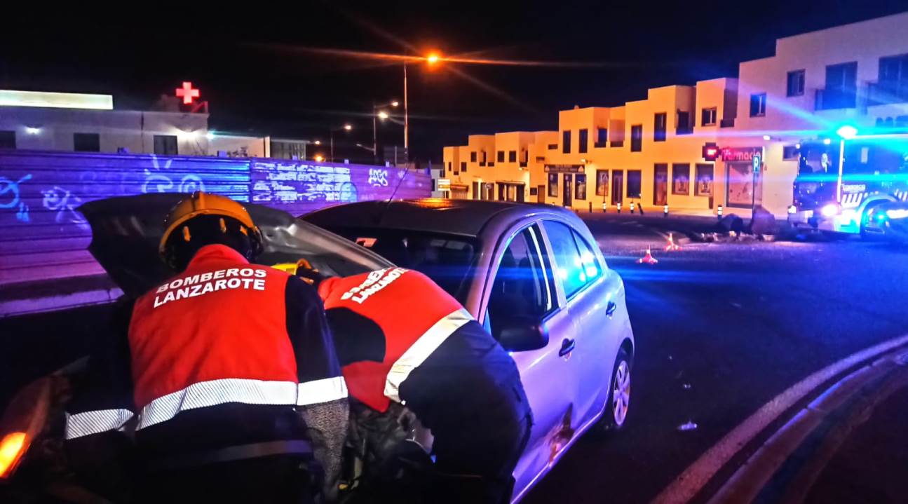 Accidente en Playa Blanca 