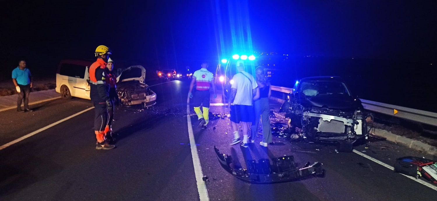 Accidente carretera Mácher