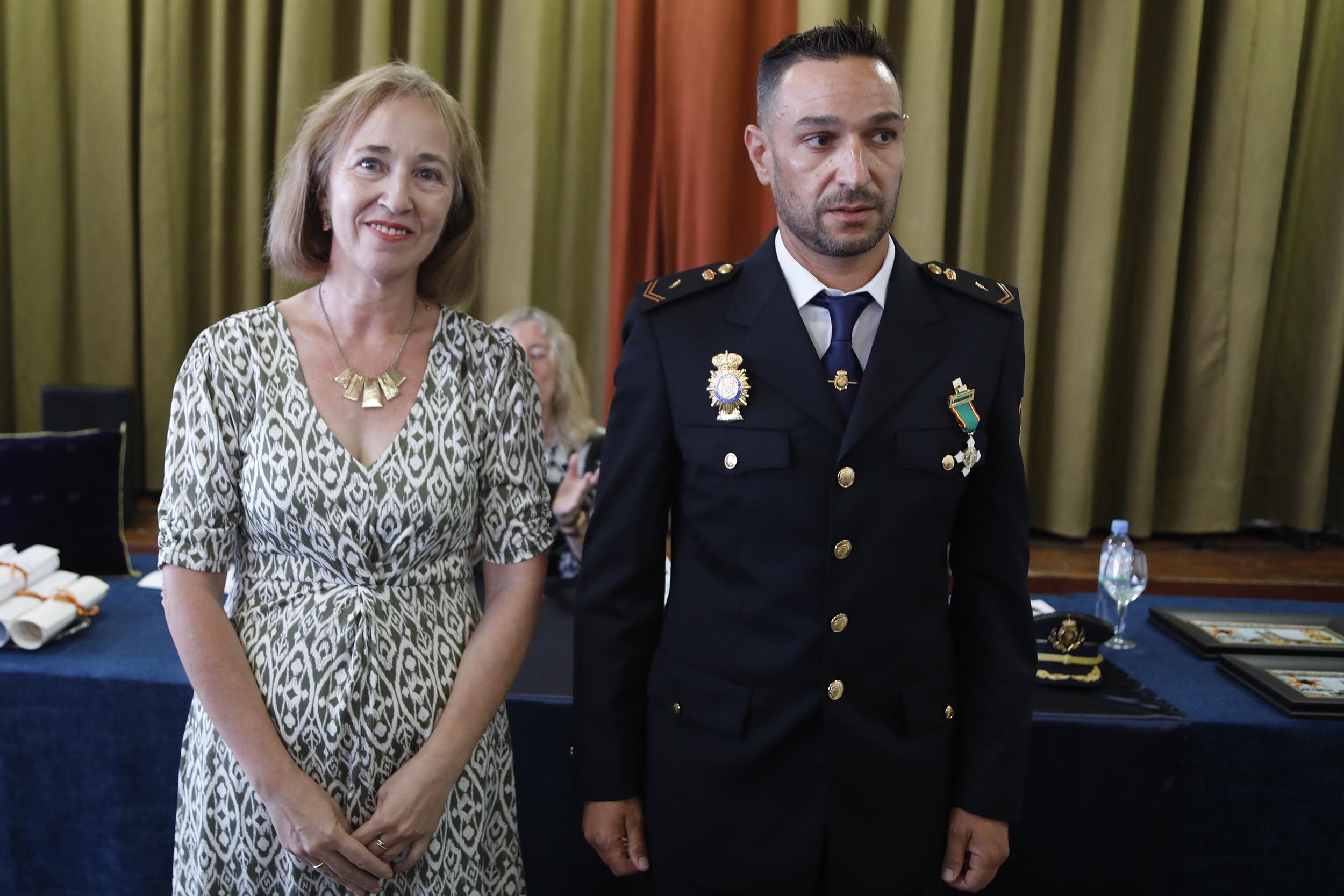 Acto con motivo del día de la Policía Nacional. Foto: José Luis Carrasco. Acto con motivo del día de la Policía Nacional. Foto: José Luis Carrasco.