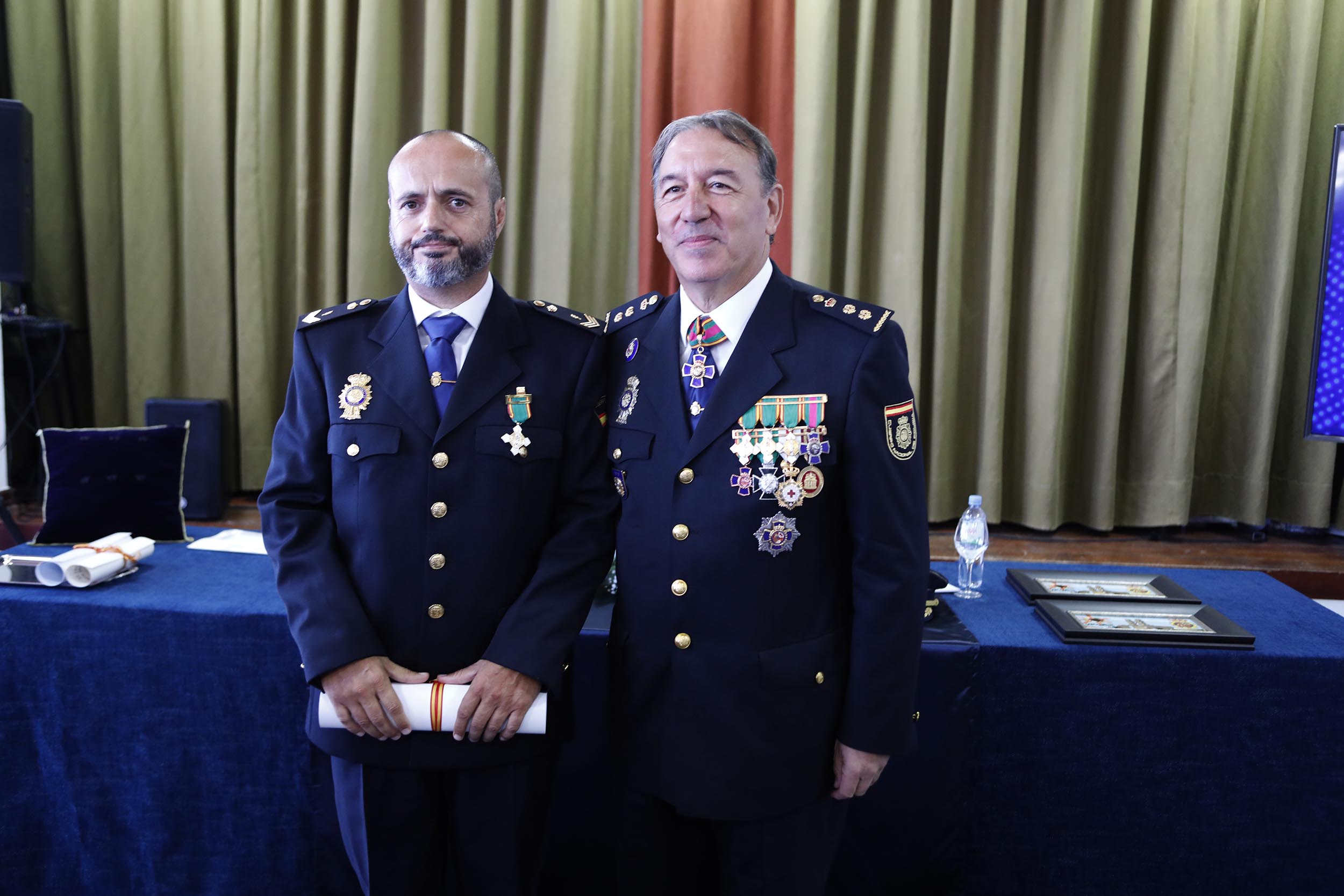 Acto con motivo del día de la Policía Nacional. Foto: José Luis Carrasco. Acto con motivo del día de la Policía Nacional. Foto: José Luis Carrasco.