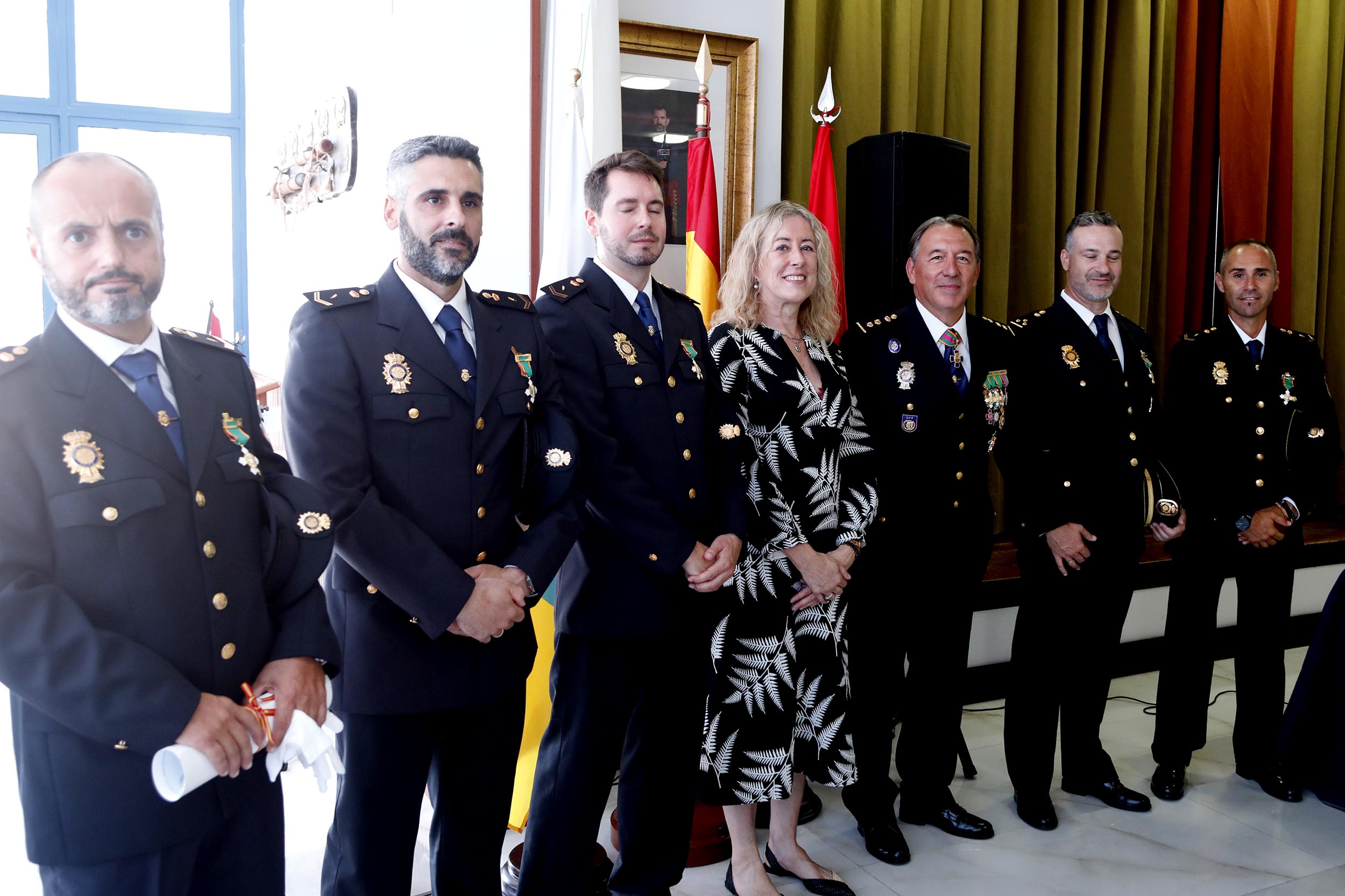 Acto con motivo del día de la Policía Nacional. Foto: José Luis Carrasco. Acto con motivo del día de la Policía Nacional. Foto: José Luis Carrasco.